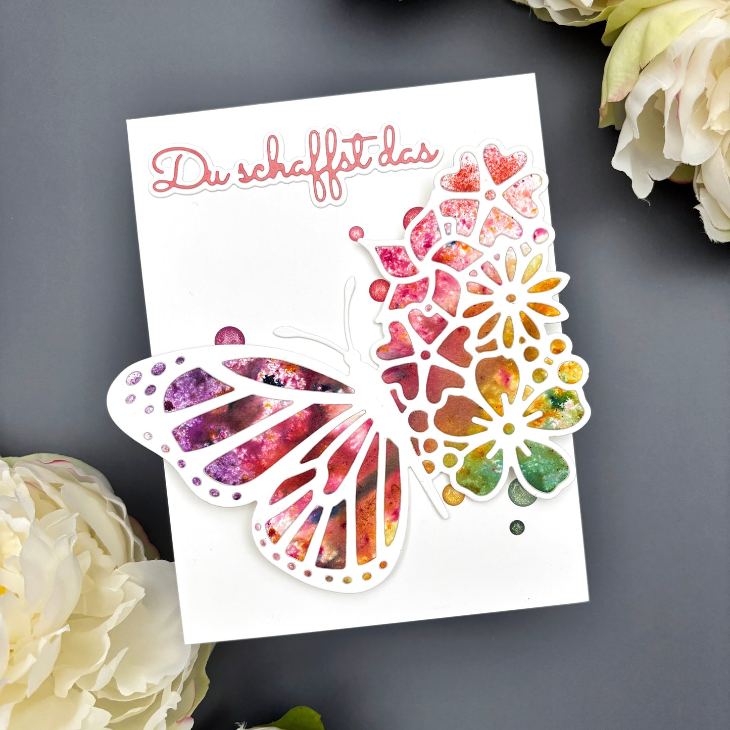 Floral Butterfly Die Set
