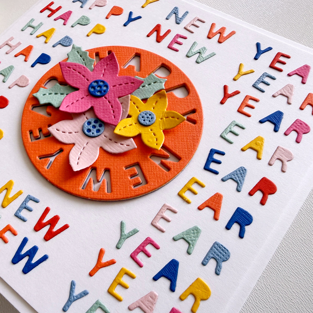 Happy New Year 2027 Slimline Cover Plate
