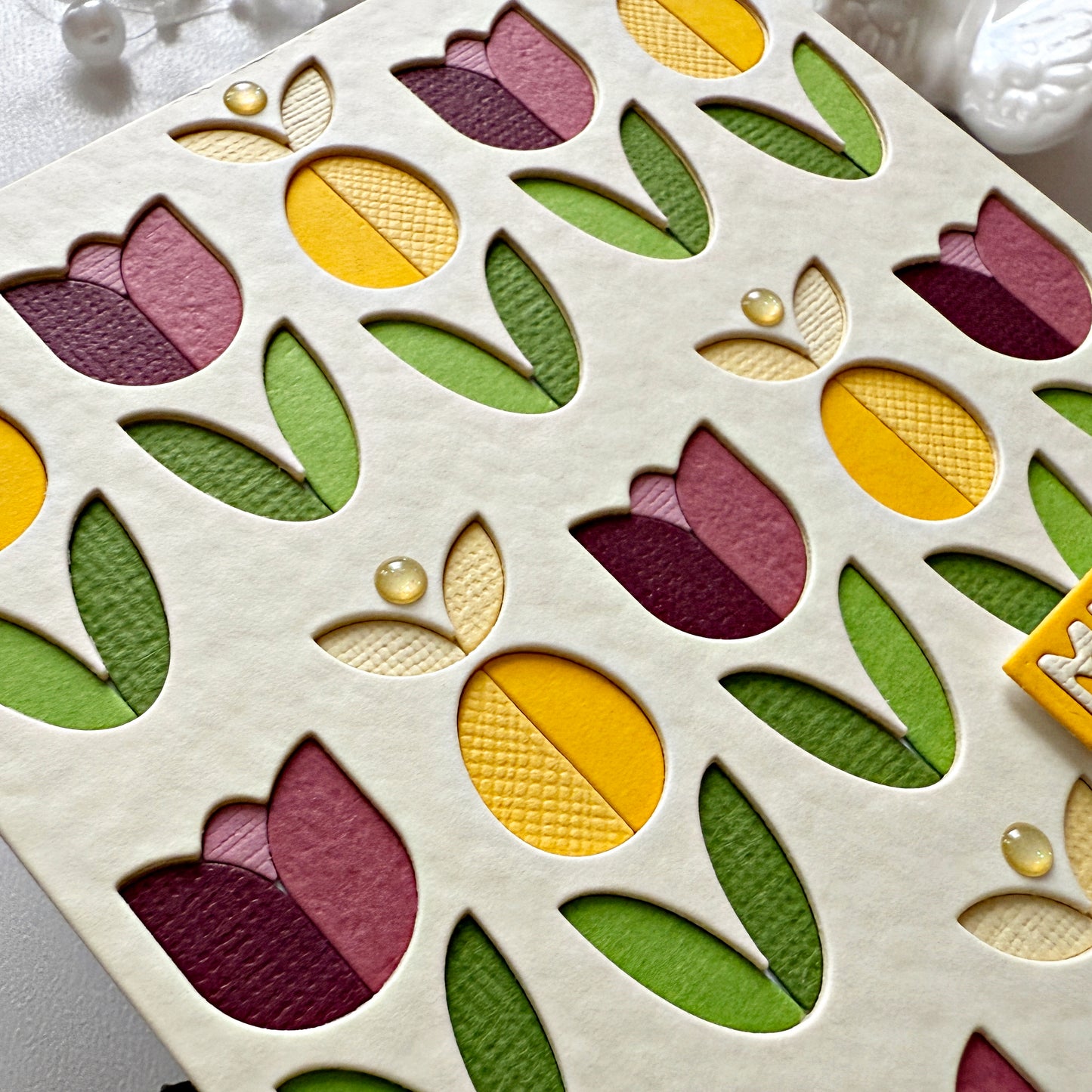 Spring Background A2 Cover Plate