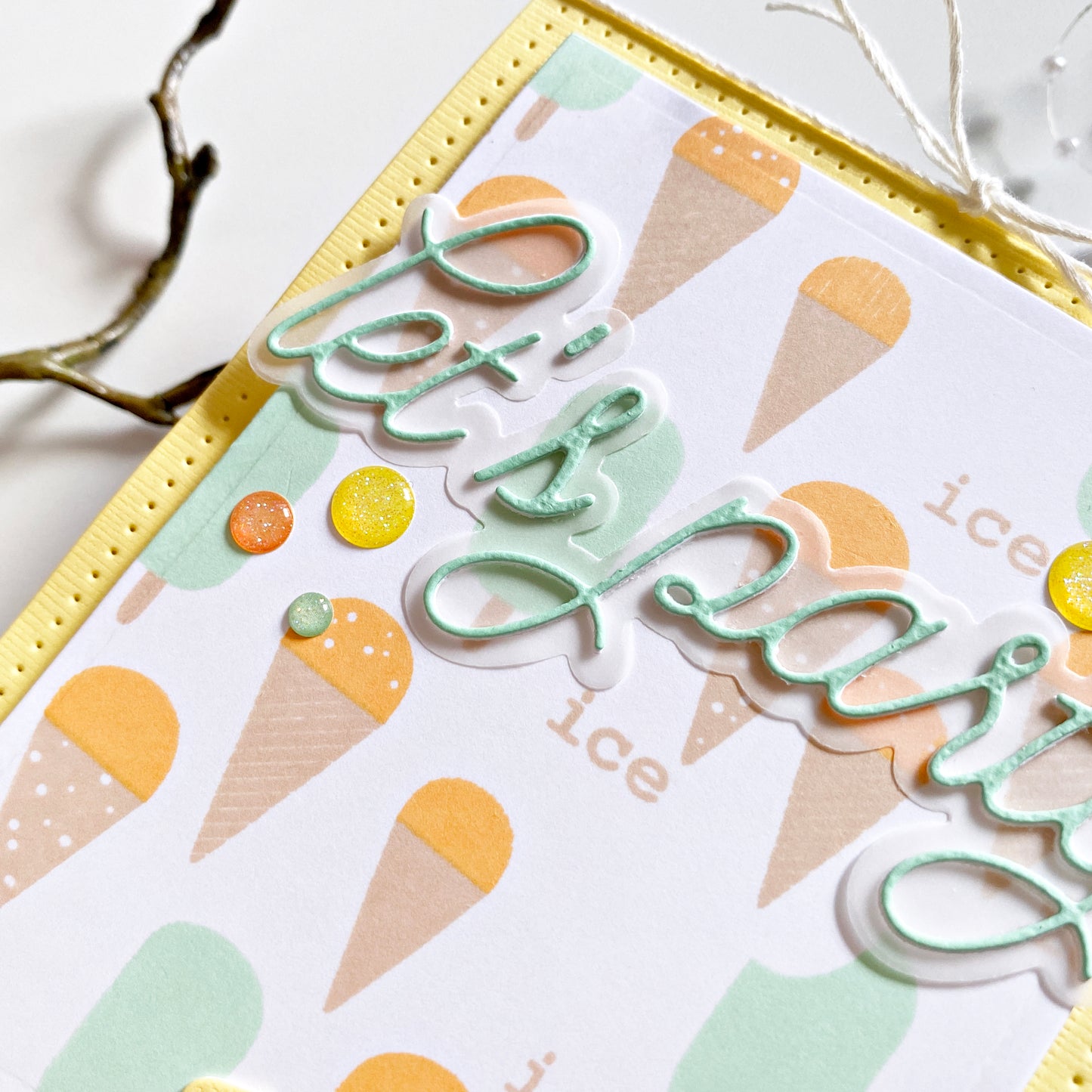 Ice Ice Baby Stamp Set