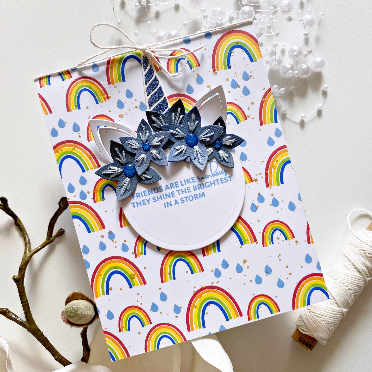 Rainbow Pattern Builder Stamp Set