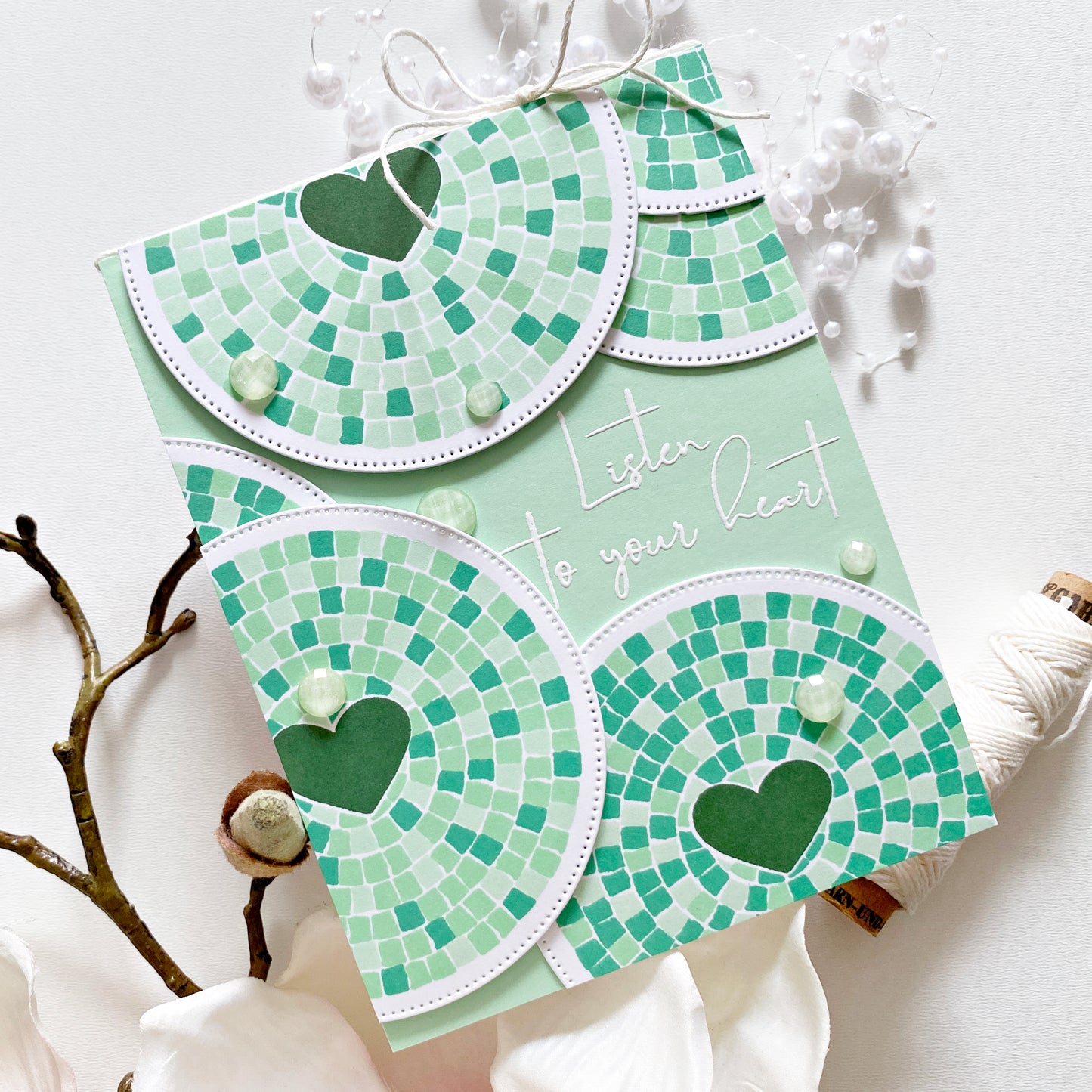 Mosaic Circle Builder Stamp Set