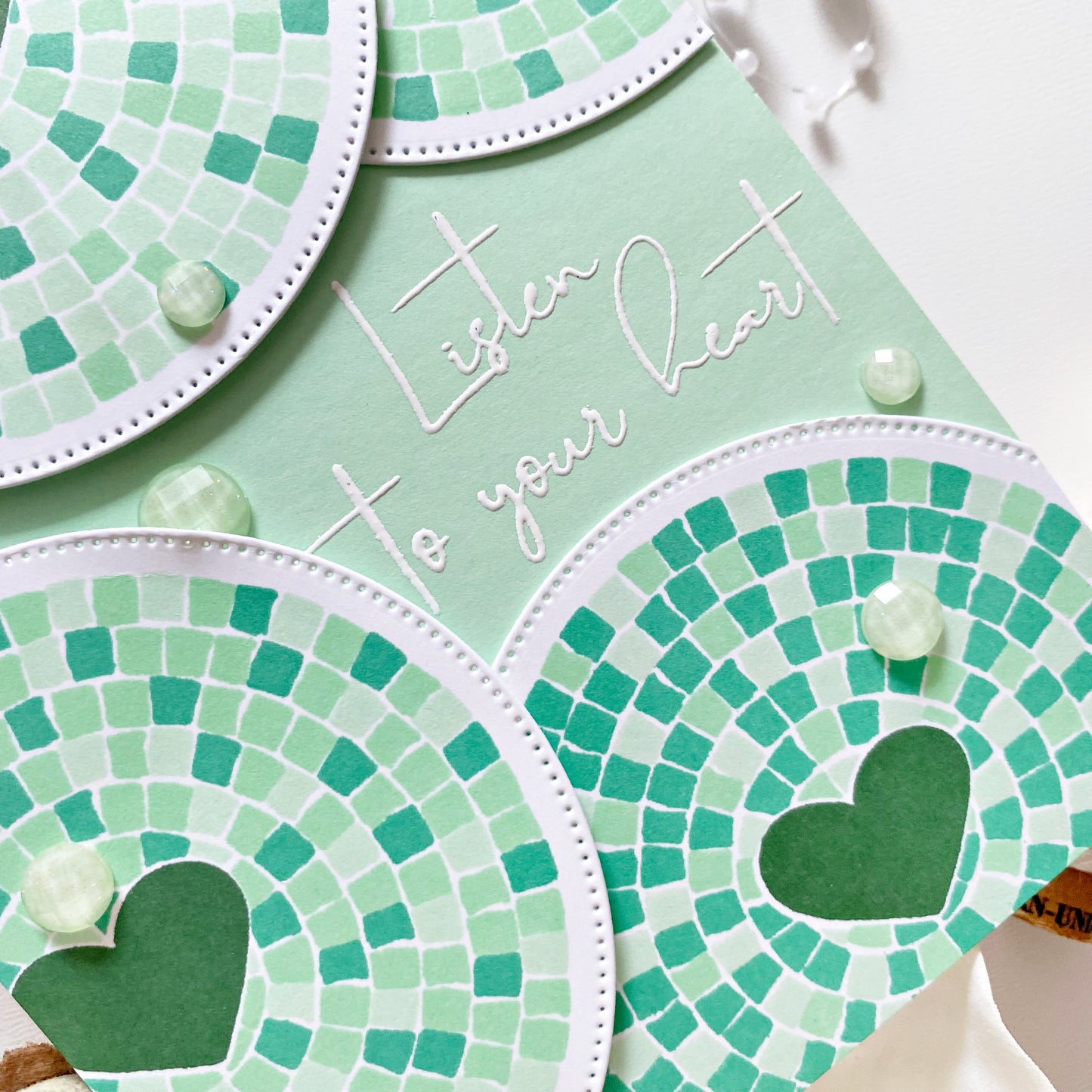 Mosaic Circle Builder Stamp Set