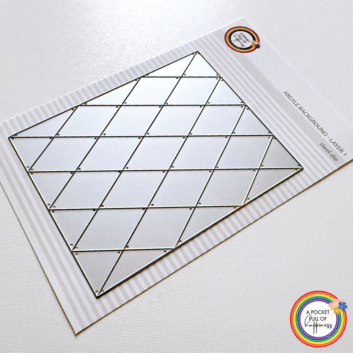 Argyle Background Layer 1 A2 Cover Plate