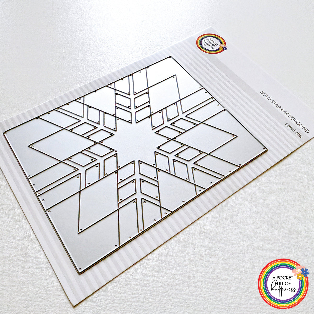 Bold Star Background A2 Cover Plate