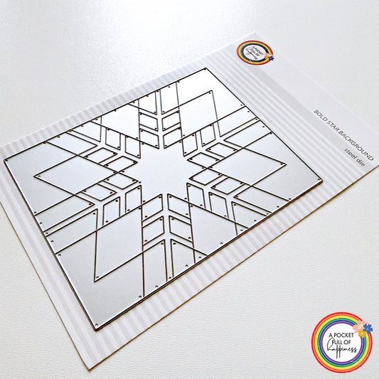 Bold Star Background A2 Cover Plate