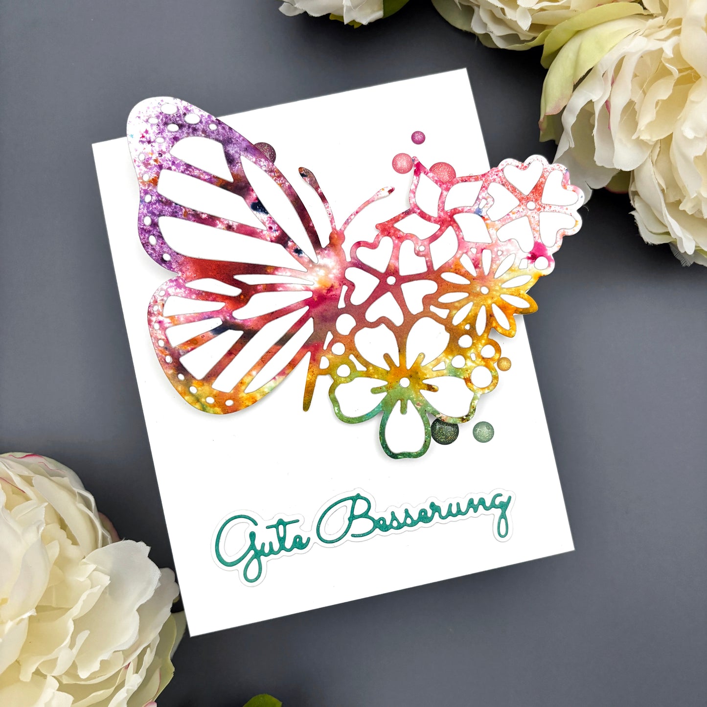 Floral Butterfly Die Set