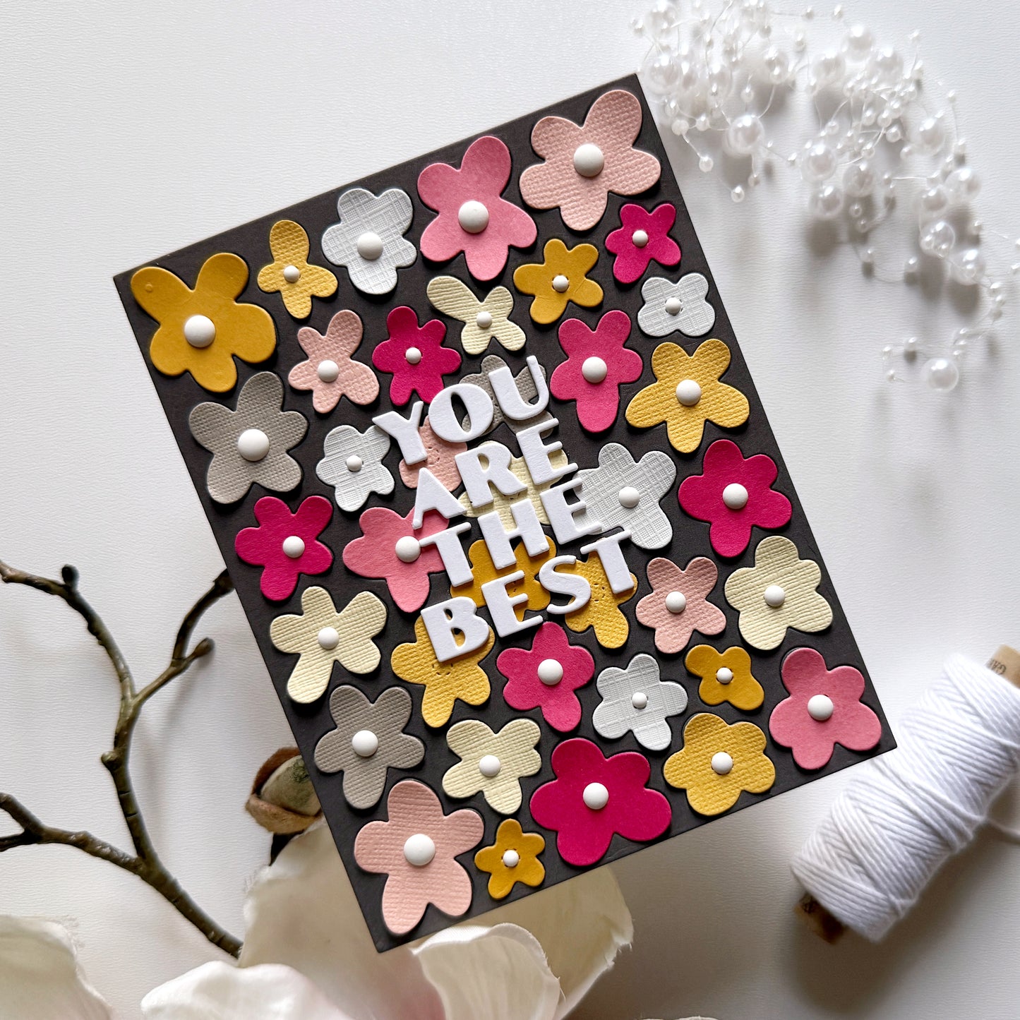 Field of Flowers Background A2 Cover Plate