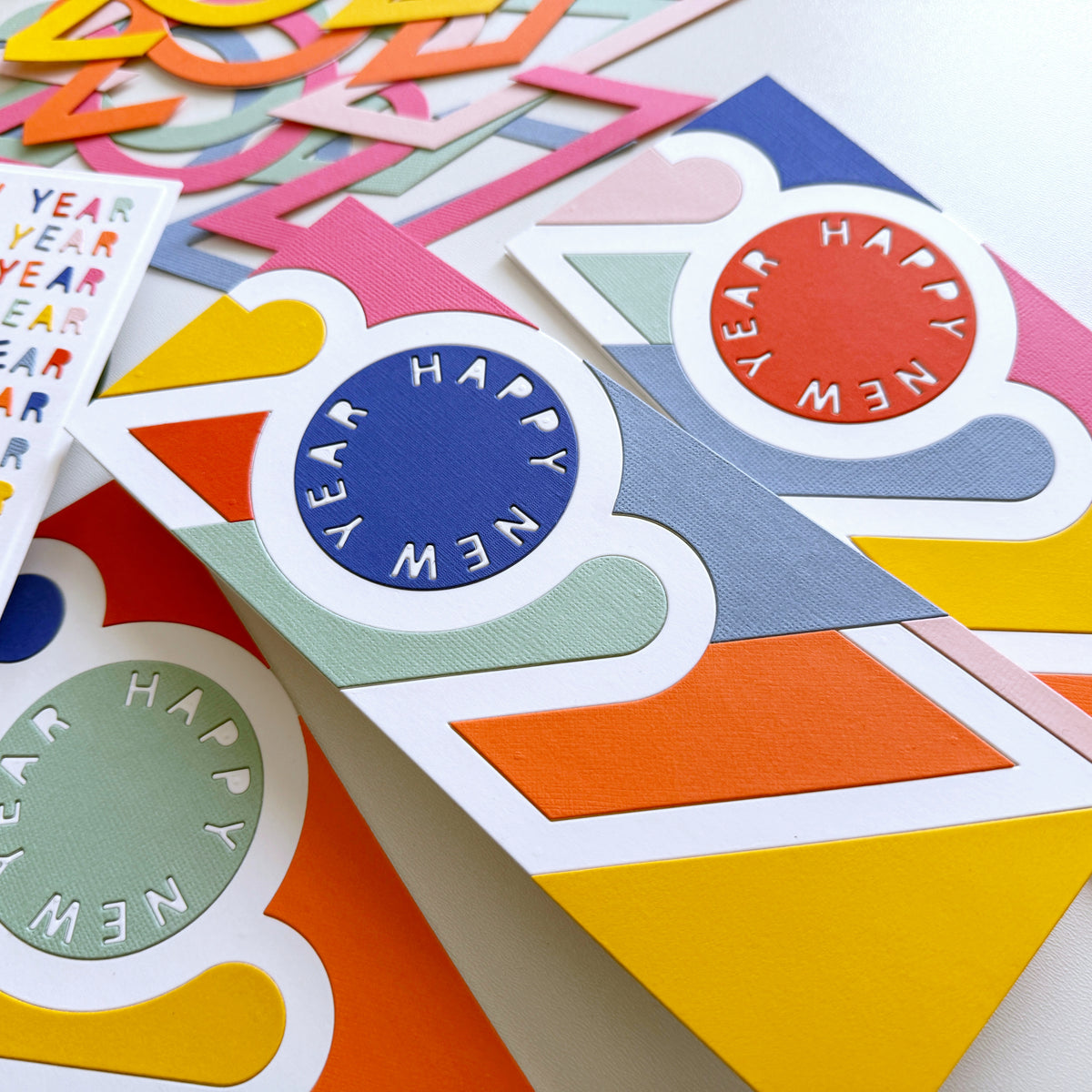 Happy New Year 2027 Slimline Cover Plate