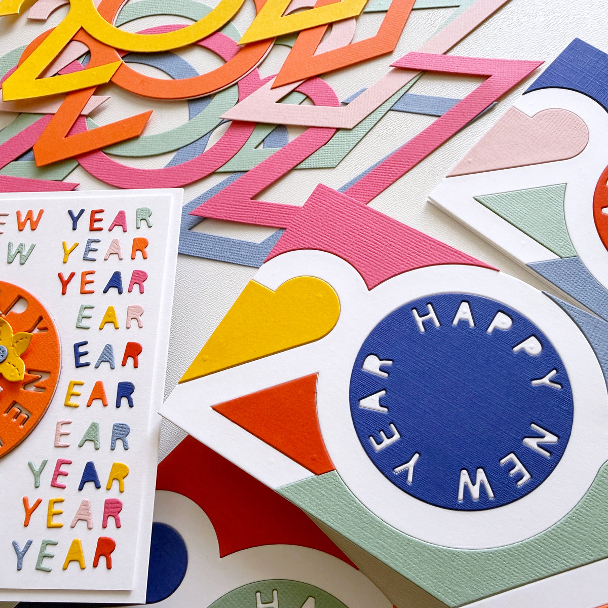 Happy New Year 2027 Slimline Cover Plate