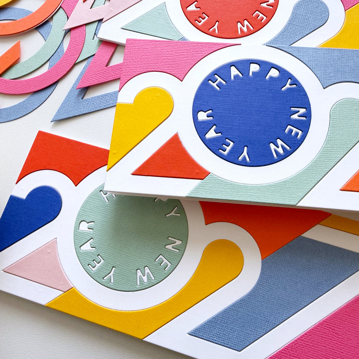 Happy New Year 2027 Slimline Cover Plate
