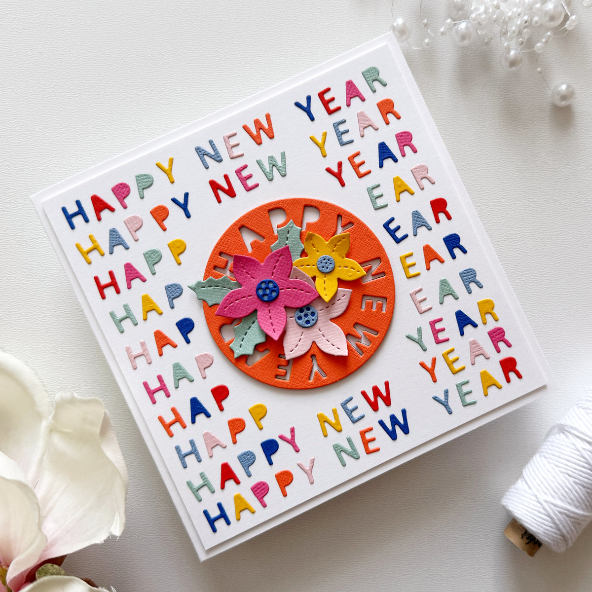 Happy New Year 2027 Slimline Cover Plate