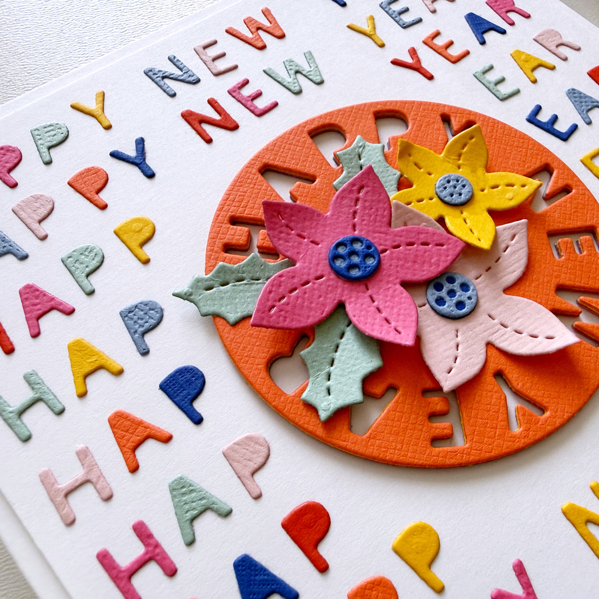 Happy New Year 2027 Slimline Cover Plate