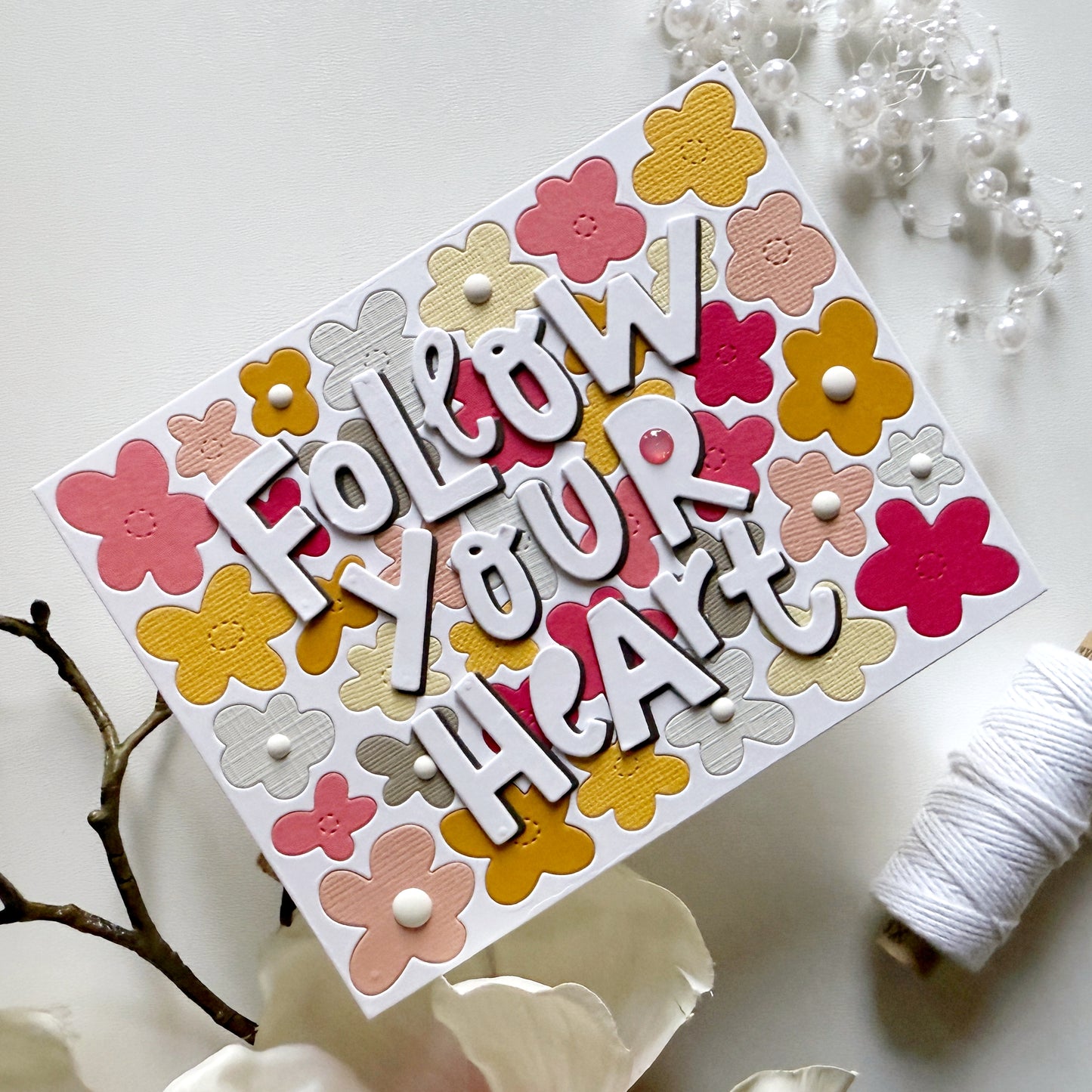Field of Flowers Background A2 Cover Plate