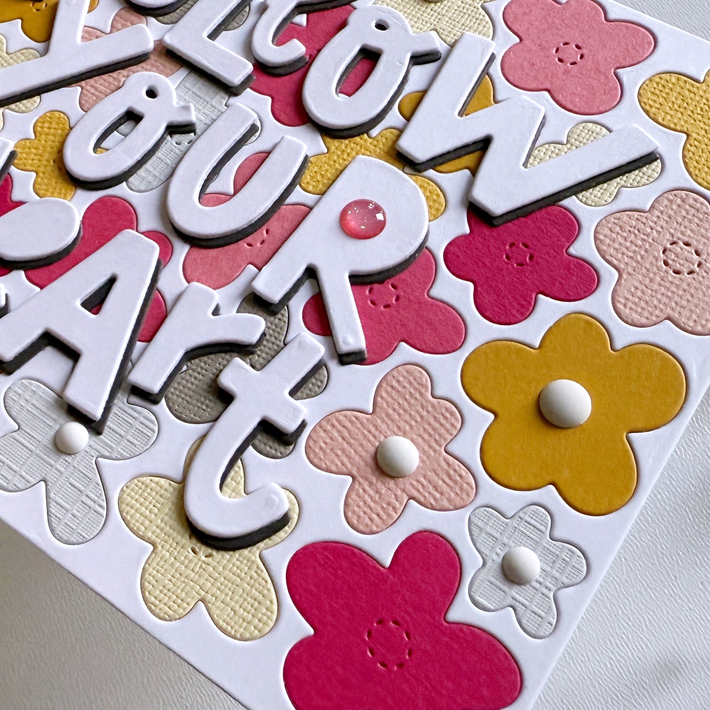Field of Flowers Background A2 Cover Plate