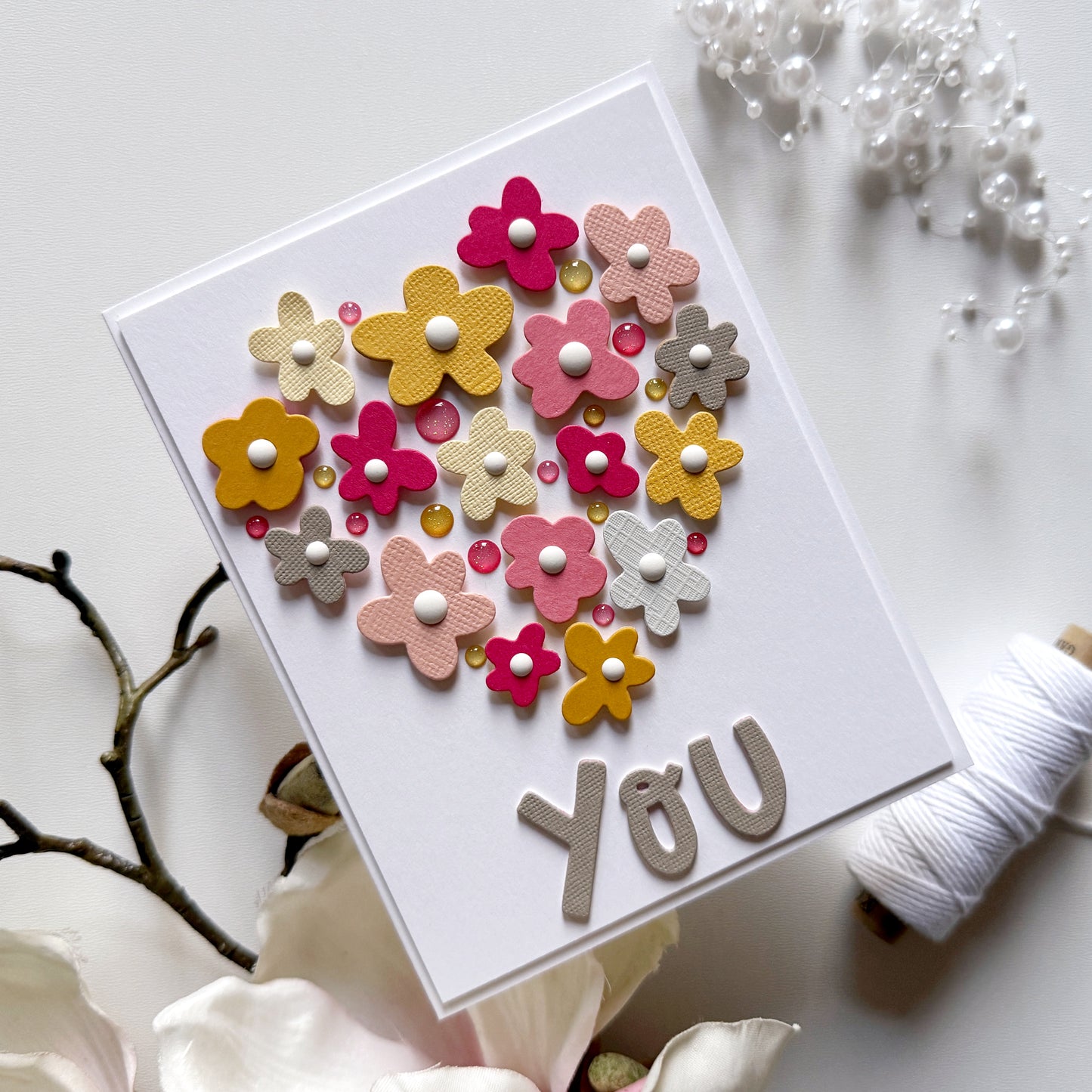 Field of Flowers Background A2 Cover Plate