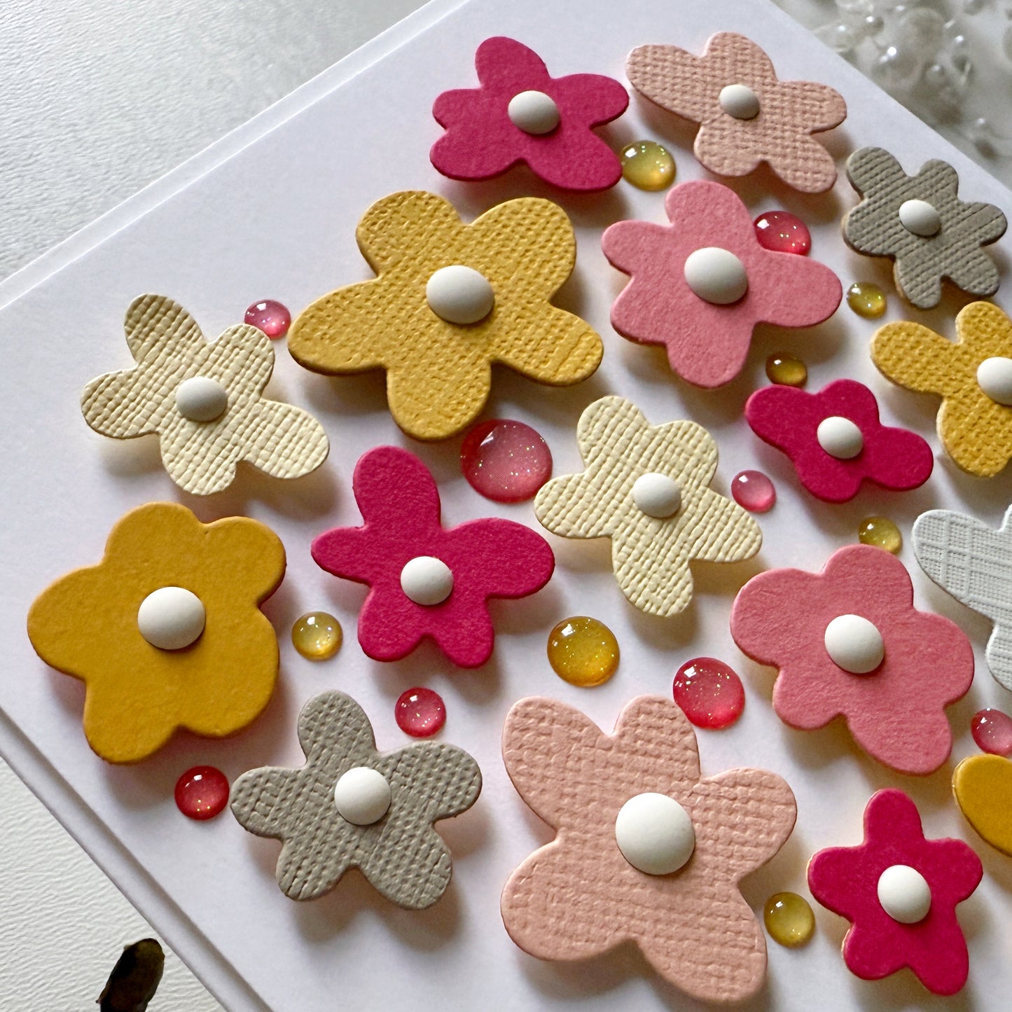 Field of Flowers Background A2 Cover Plate