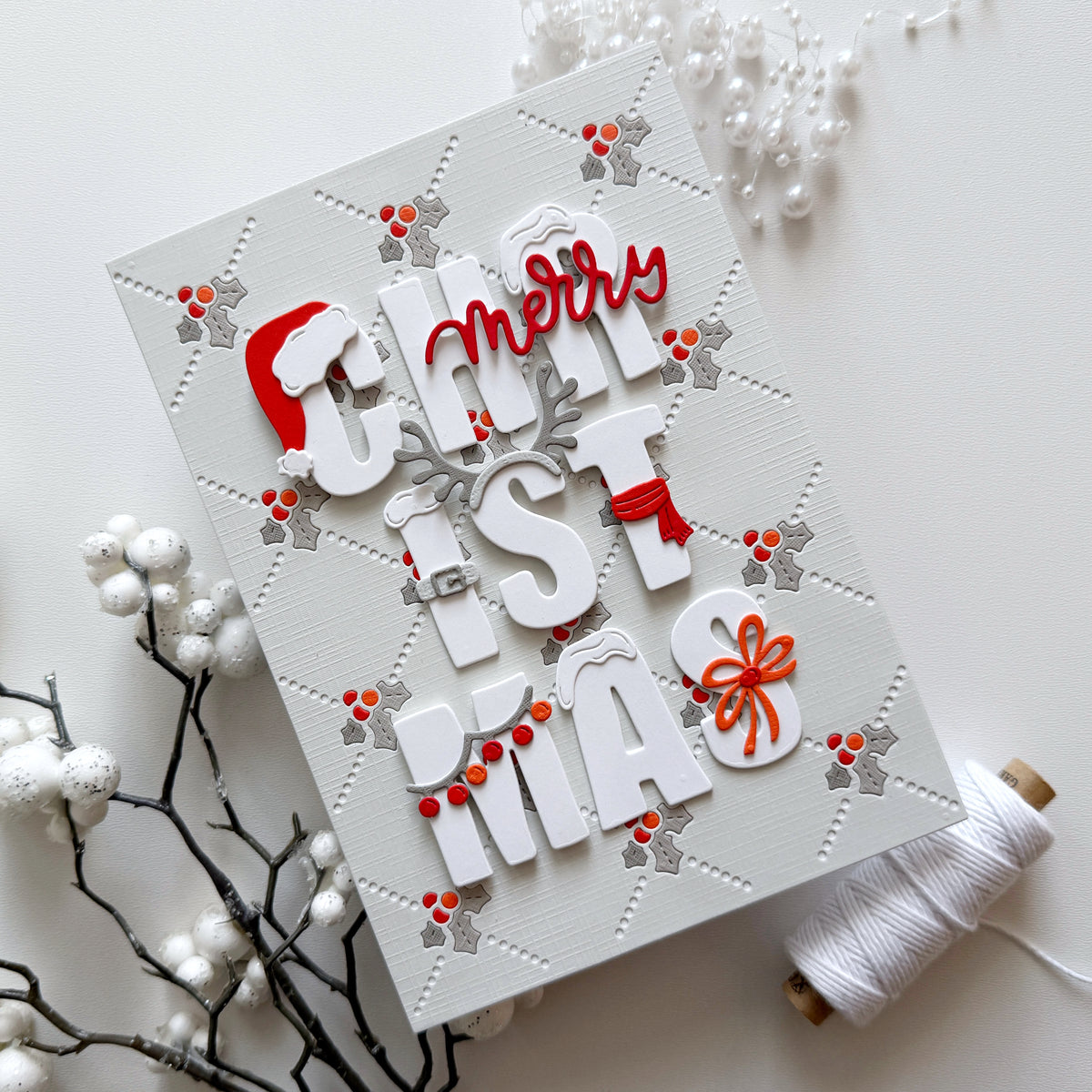 Funky Merry Christmas Stanzenset