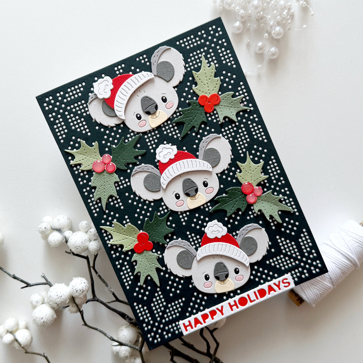 Koala Christmas Stanzenset