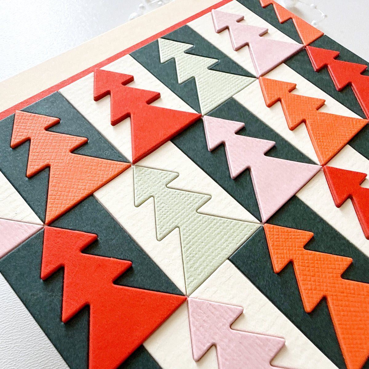 Christmas Tree Background 5x5" Cover Plate