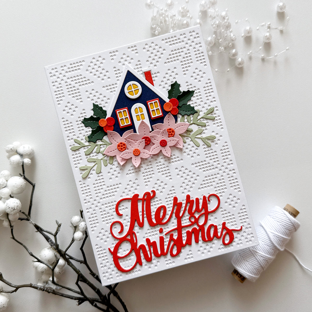 Christmas Sweater Background 5x7" Cover Plate