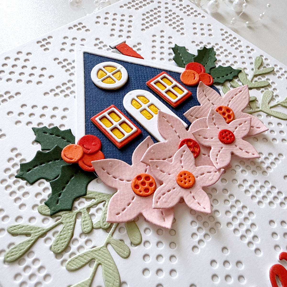 Christmas Sweater Background 5x7" Cover Plate