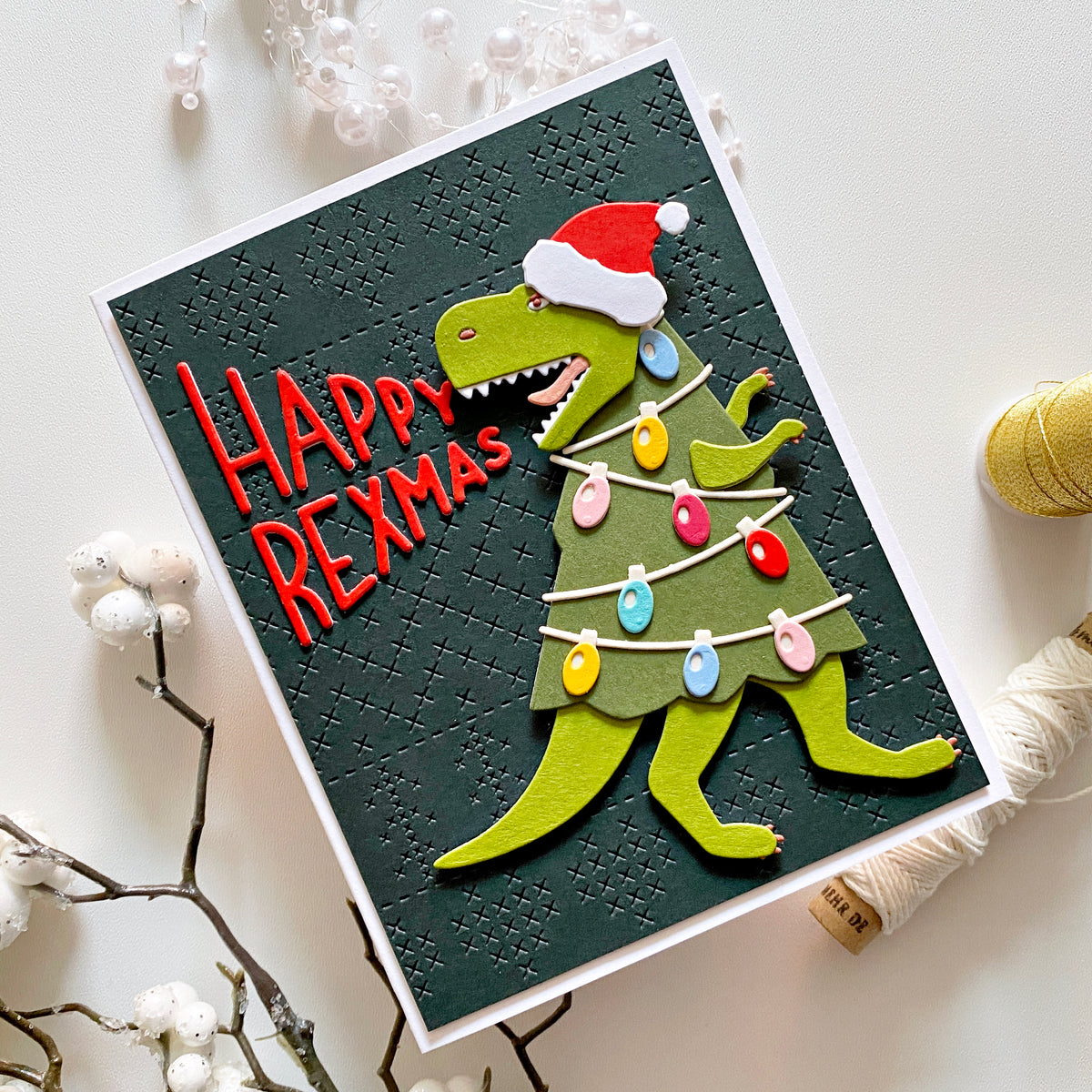 Rexmas Happy Rexmas Die Set – A Pocket Full of Happiness