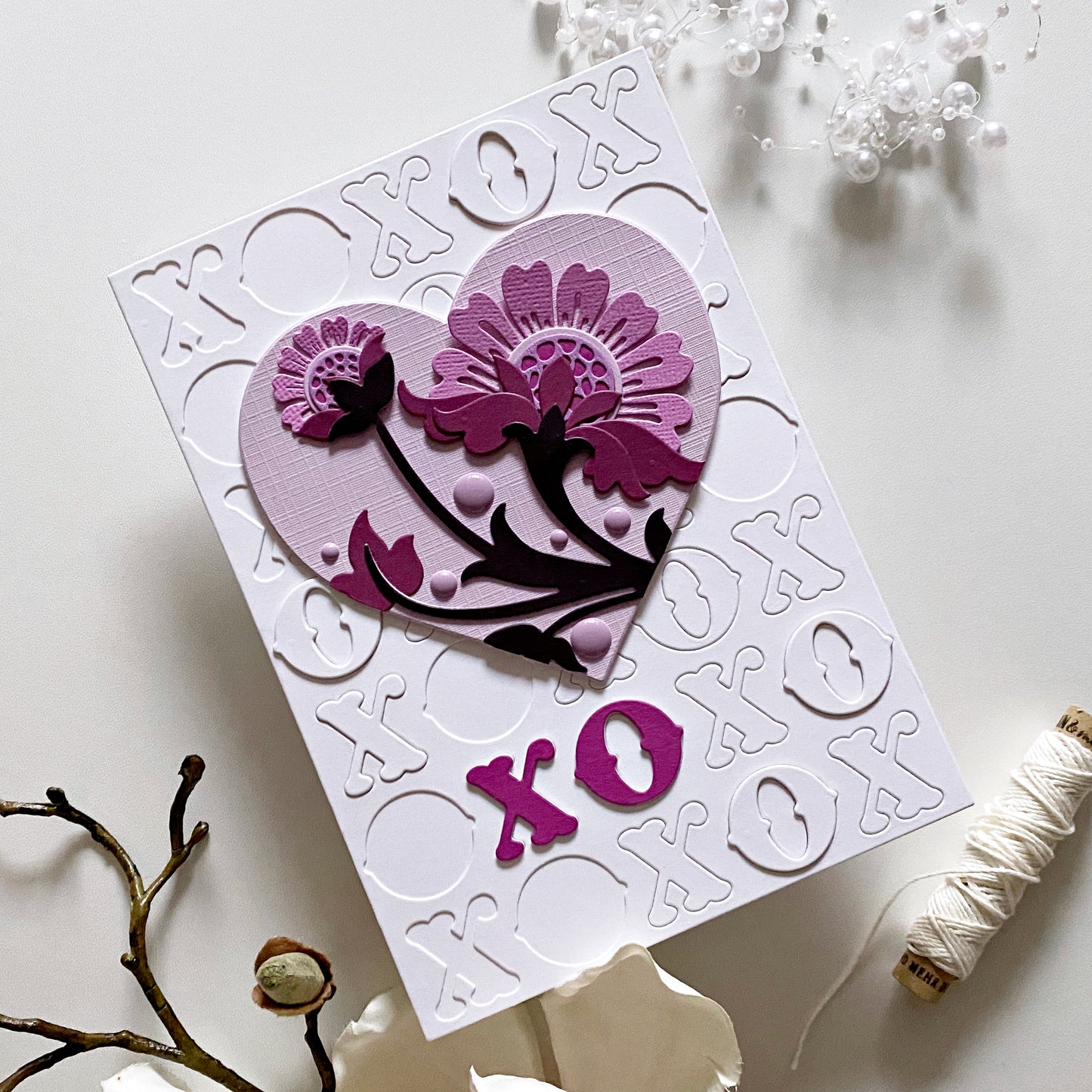 XOXO Background 5x7" Cover Plate von Paige Taylor Evans