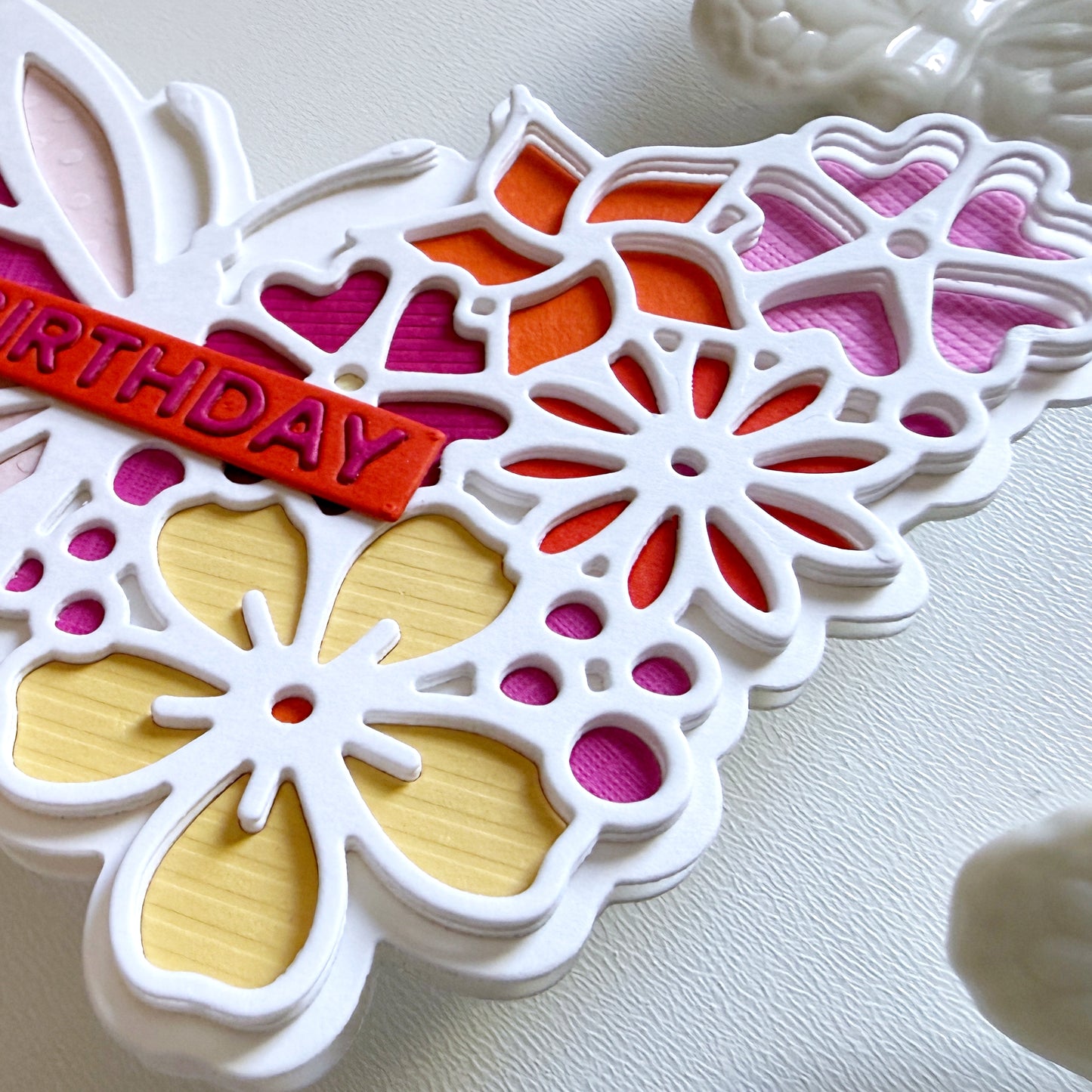 Floral Butterfly Die Set