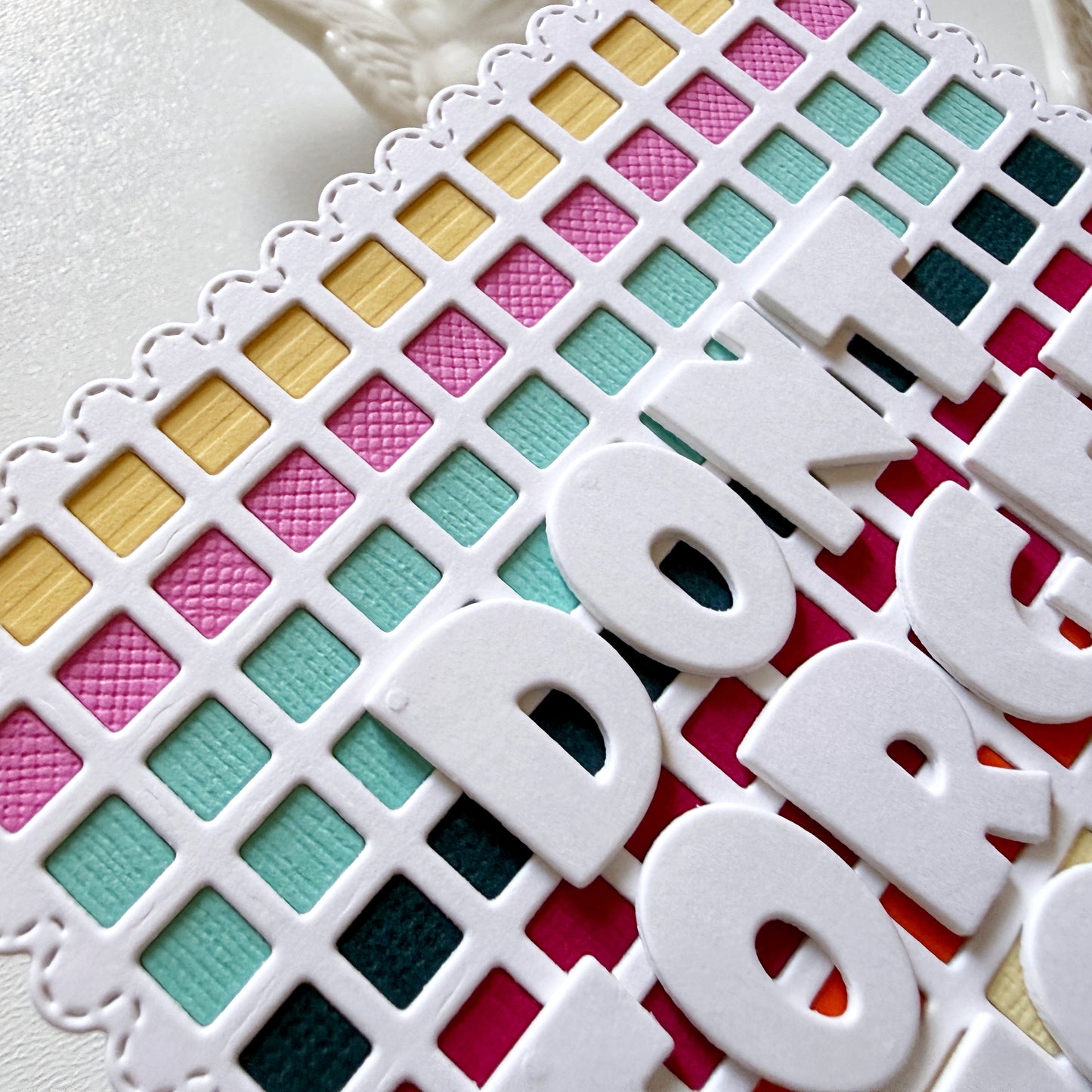 Don't Forget to be Happy Die Set