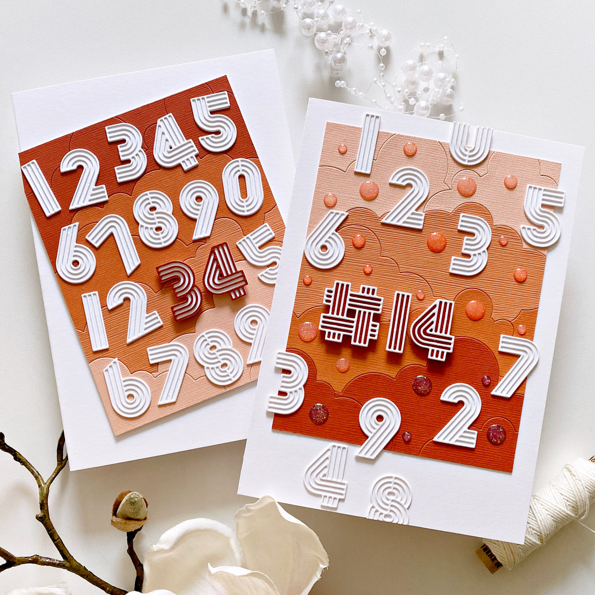 Disco Numbers Die Set – A Pocket Full of Happiness