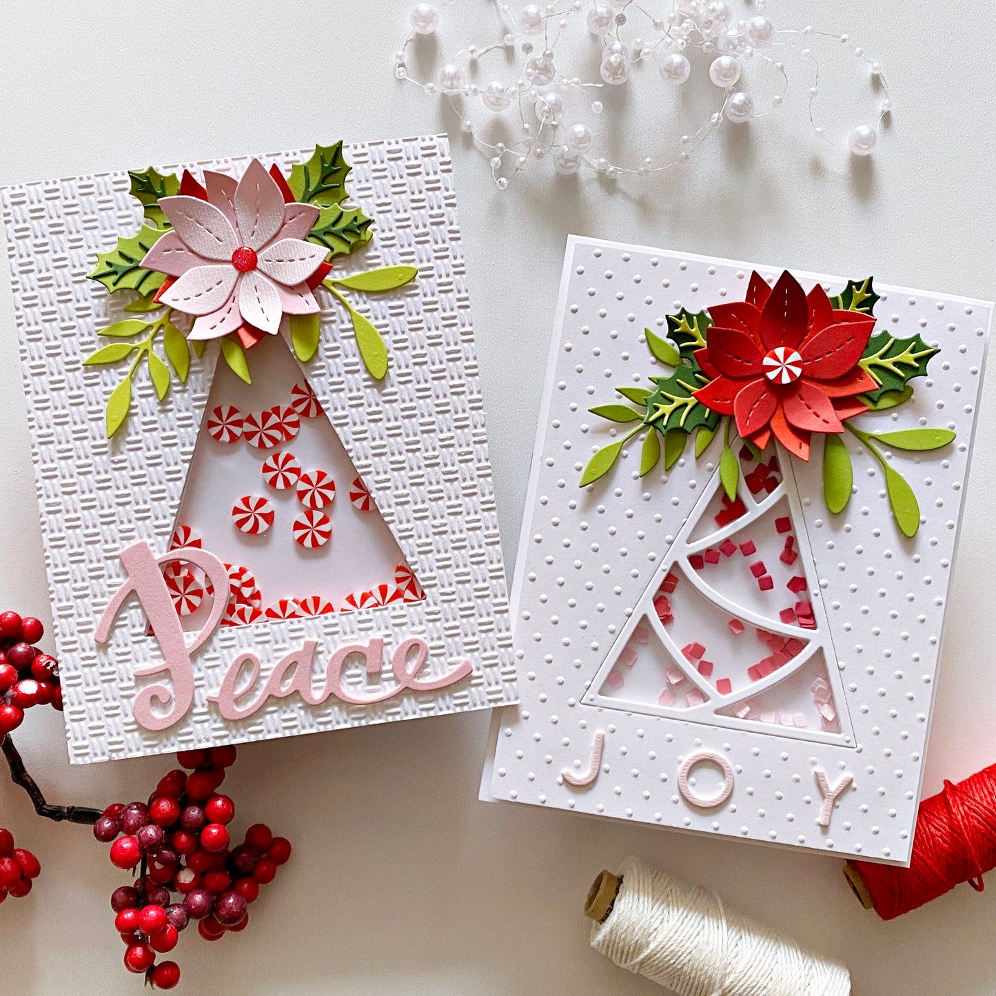 Christmas Floral Die Set