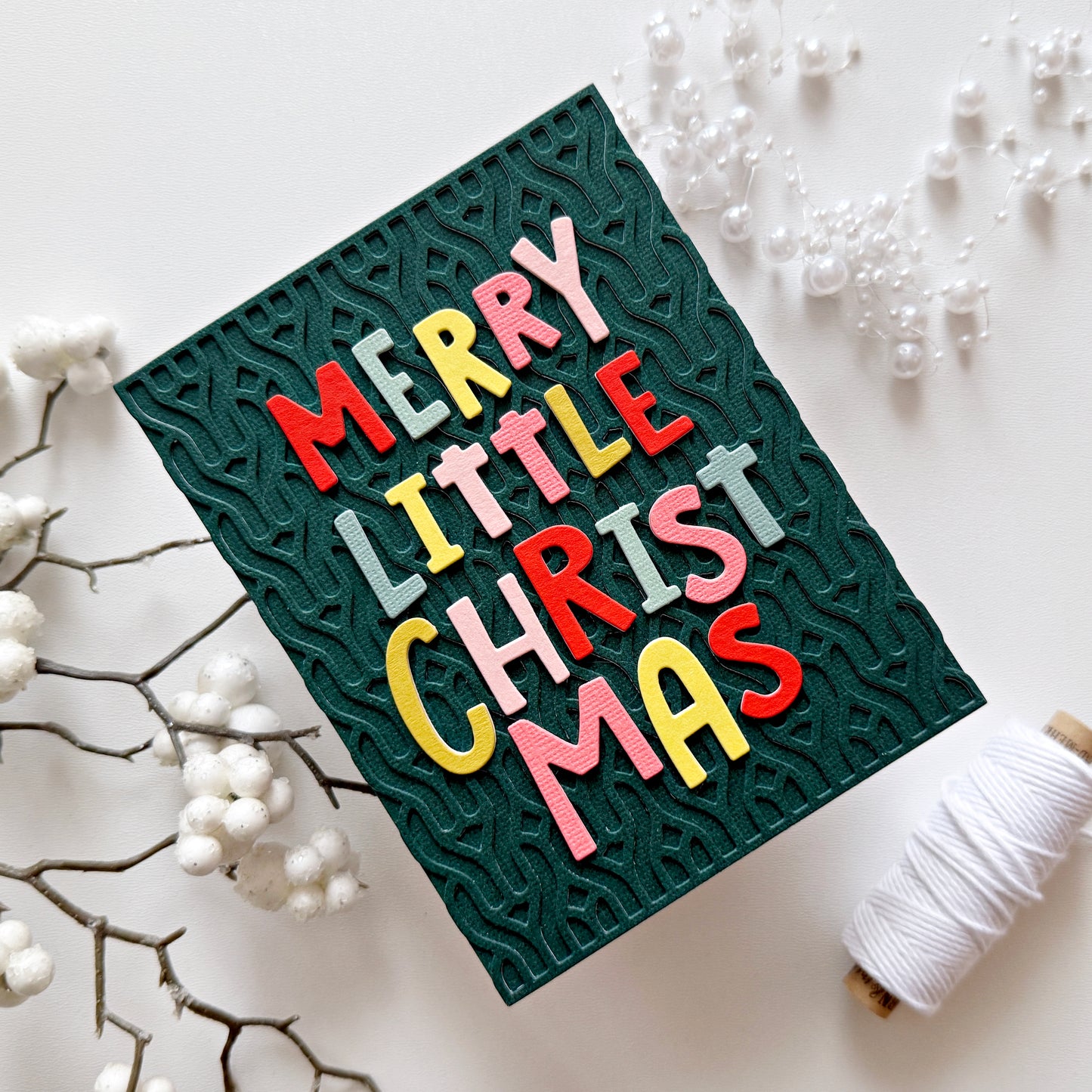 Merry Little Christmas Die