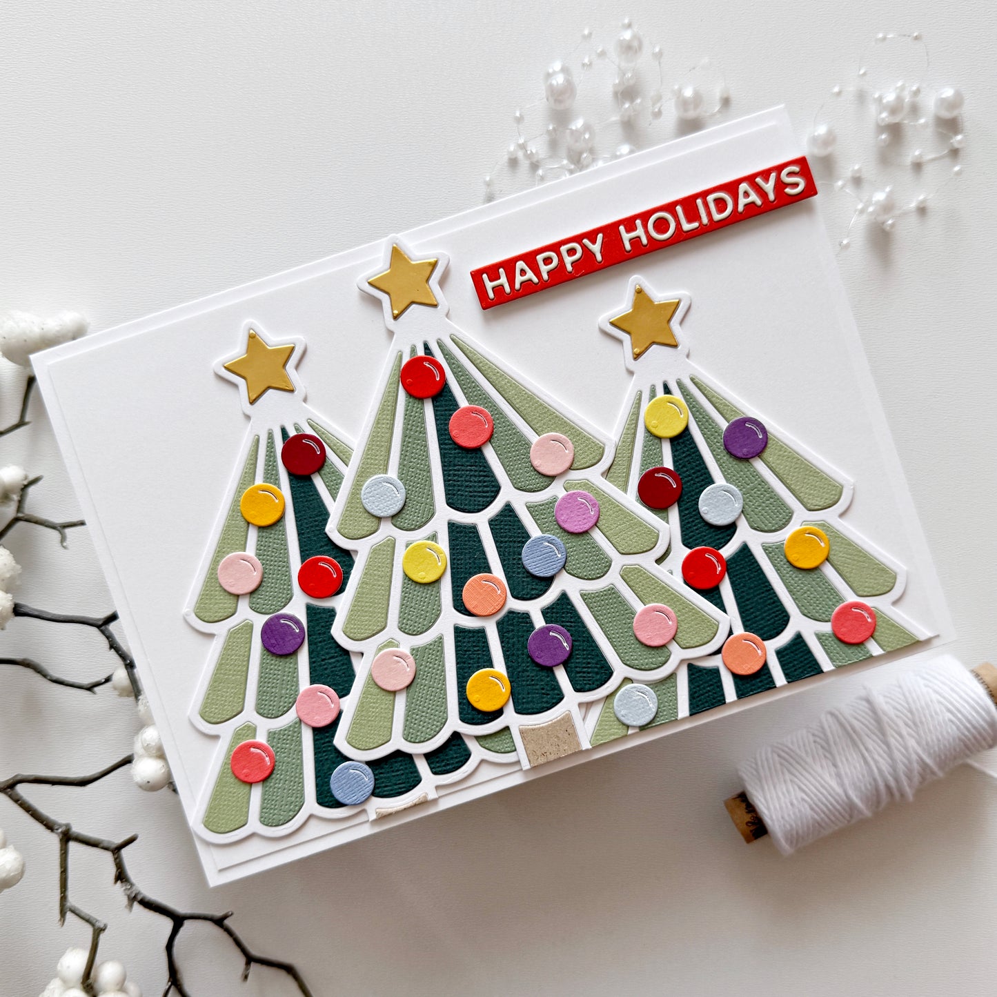 Weihnachtsbaum Stanzenset