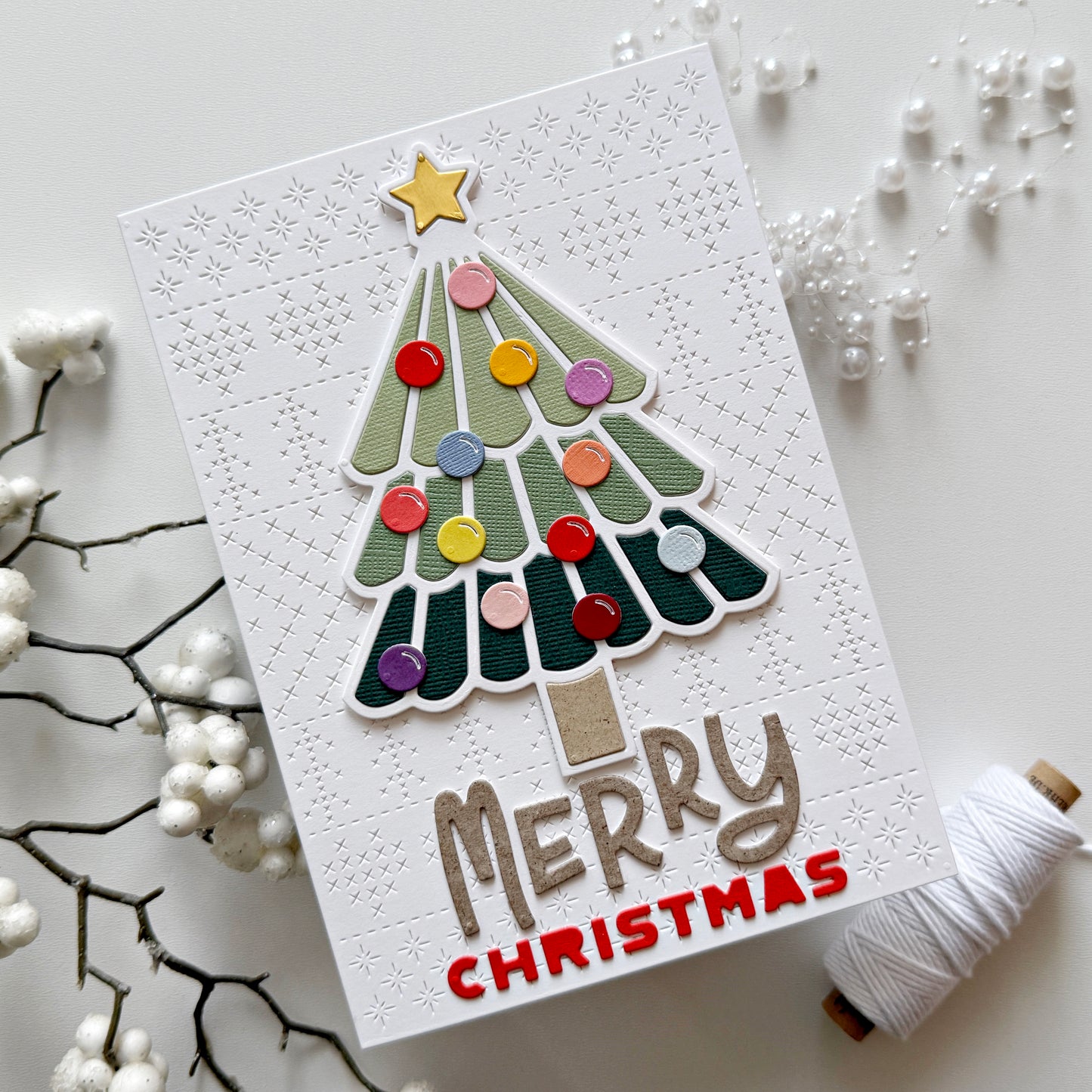 Weihnachtsbaum Stanzenset