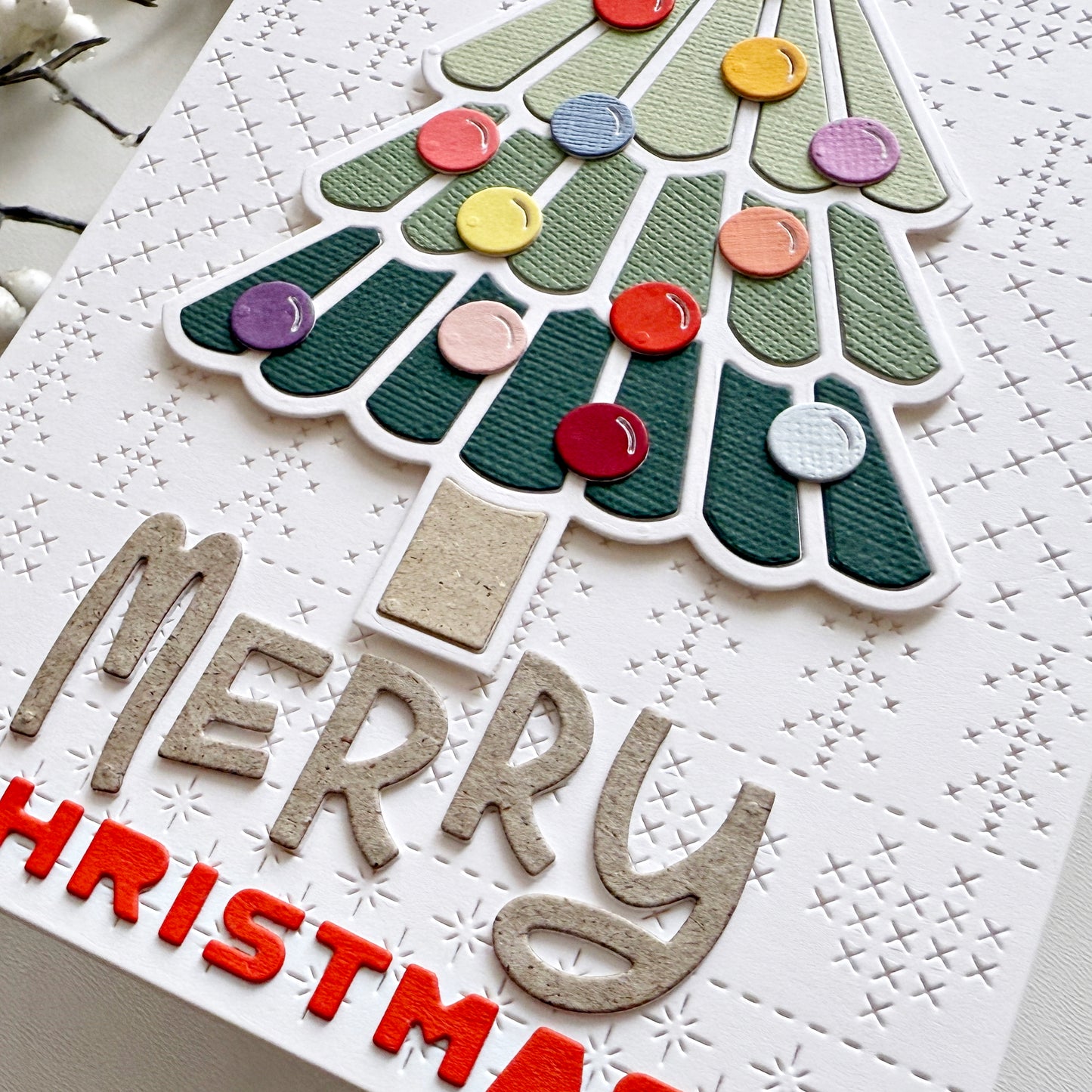 Weihnachtsbaum Stanzenset