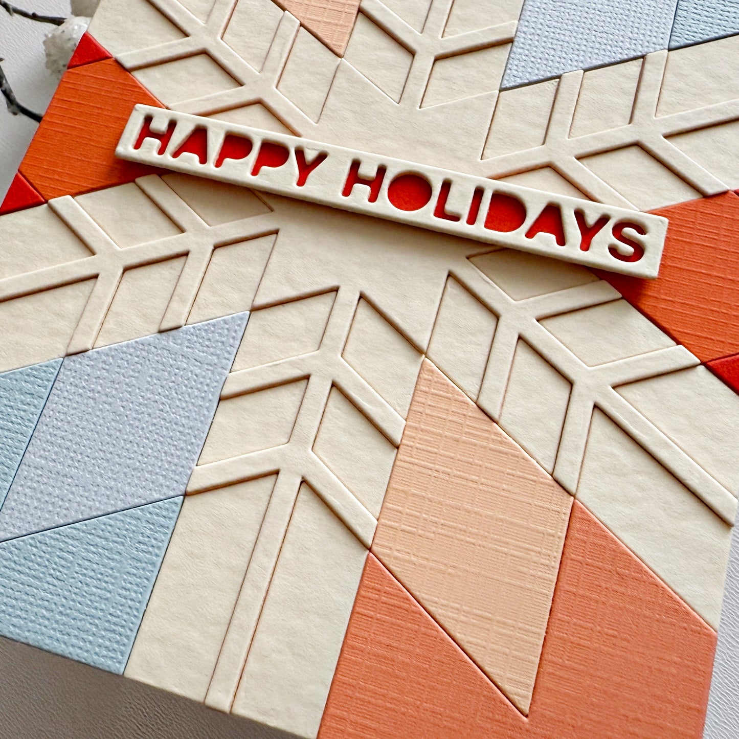 Bold Star Background A2 Cover Plate