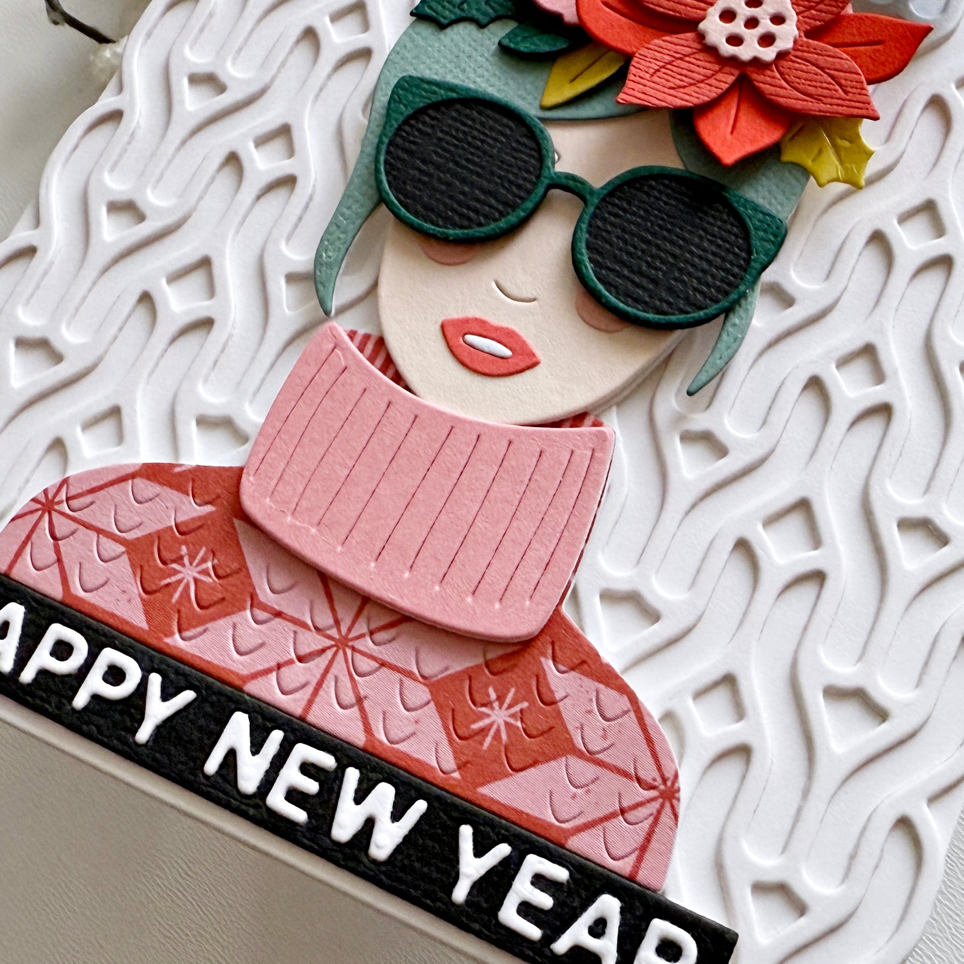E‐girls Flower Happiness Flower Girls - Christmas Add-On Die Set – A Pocket Full of Happiness