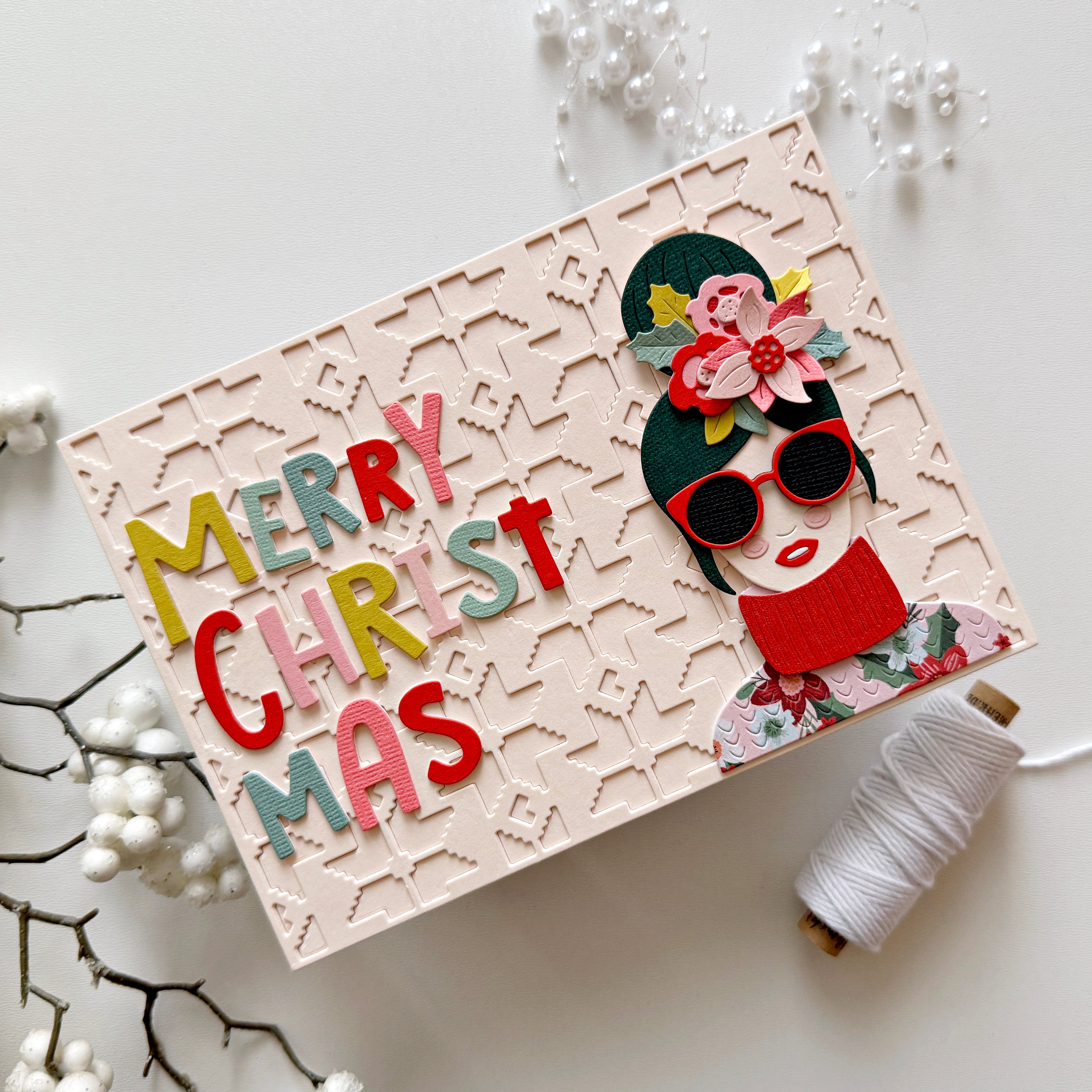 Flower Girls - Christmas Add-On Die Set – A Pocket Full of Happiness