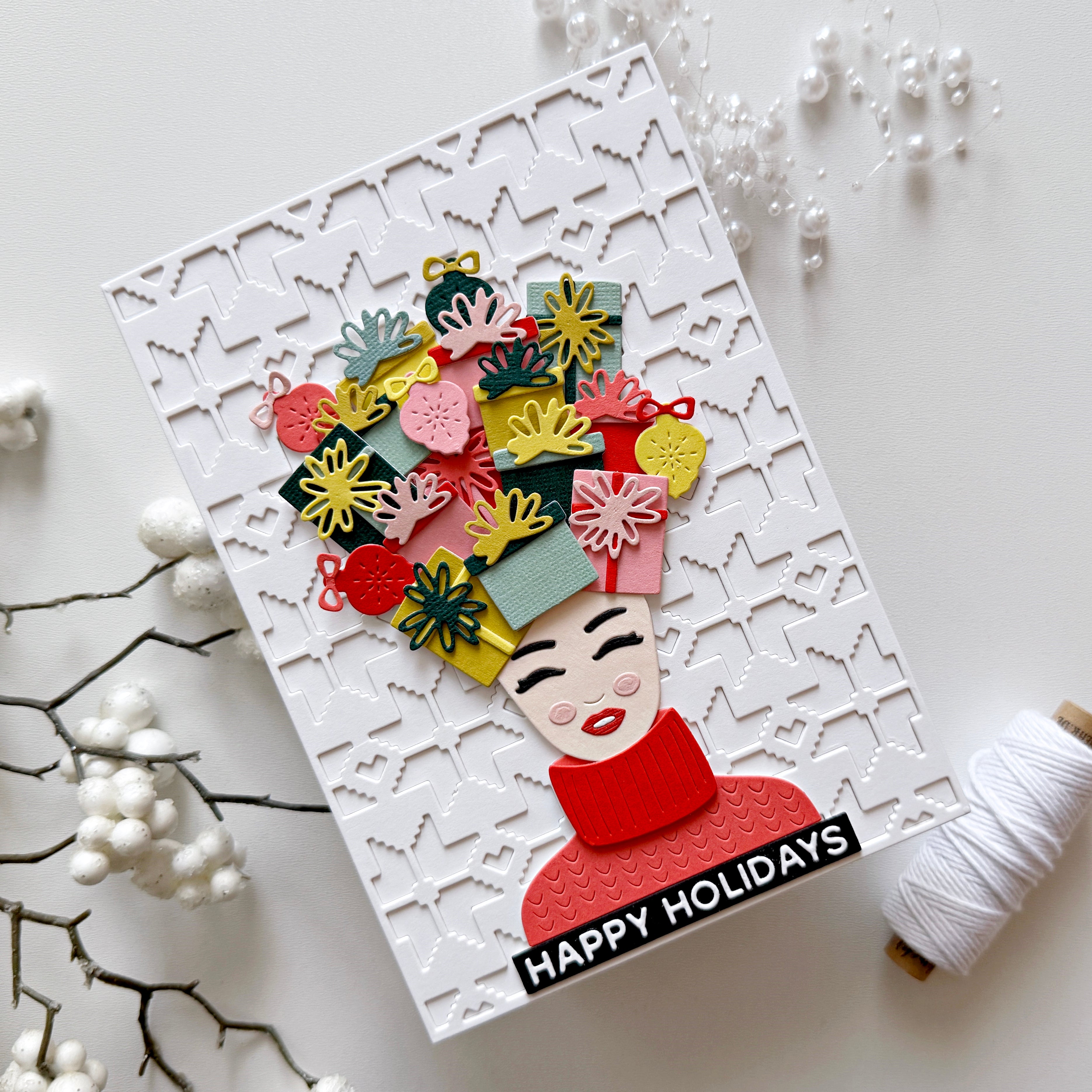 Flower Girls - Christmas Add-On Die Set – A Pocket Full of Happiness