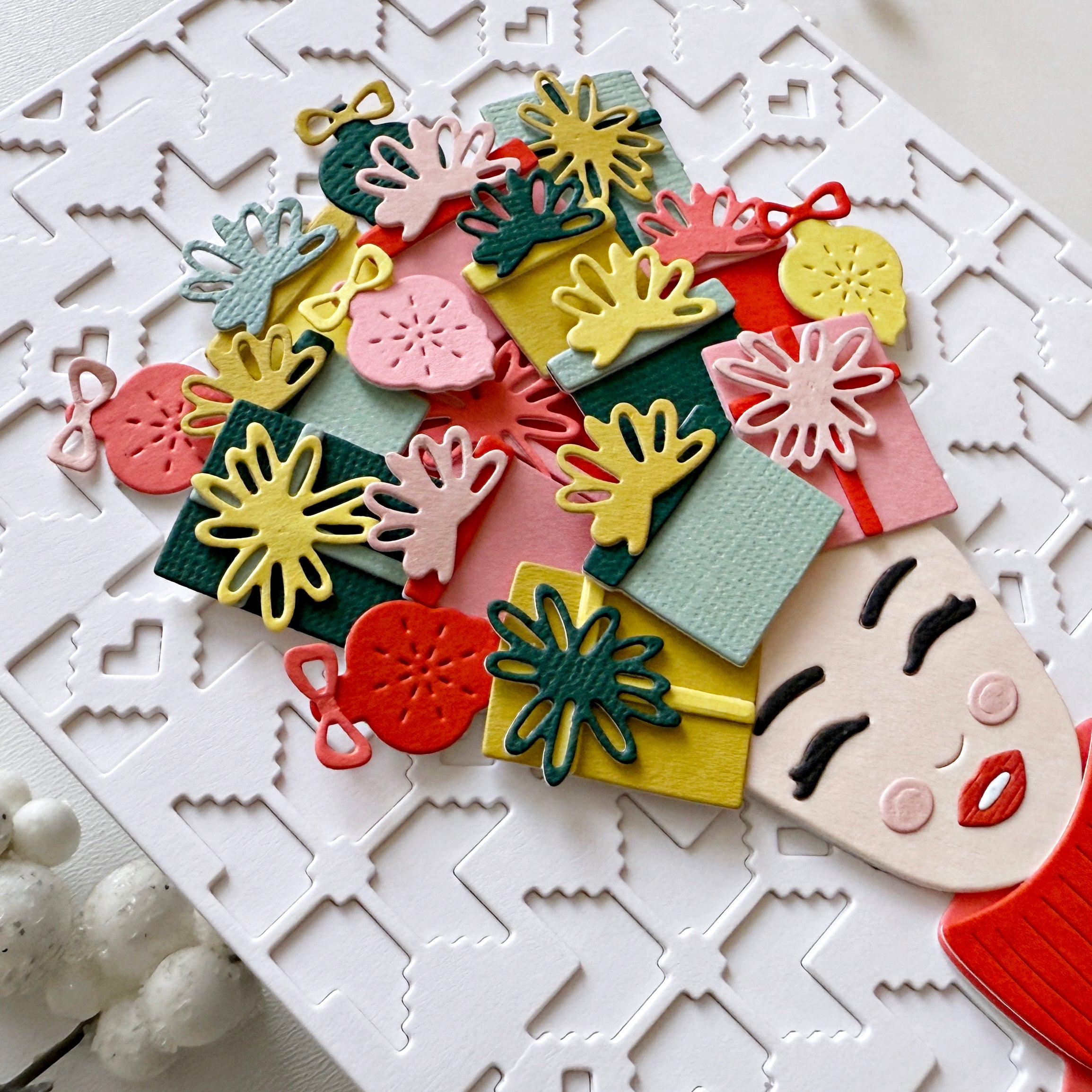 Flower Girls - Christmas Add-On Die Set – A Pocket Full of Happiness