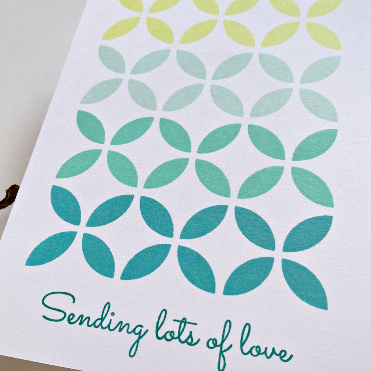 Retro Petals Background Builder Stamp Set