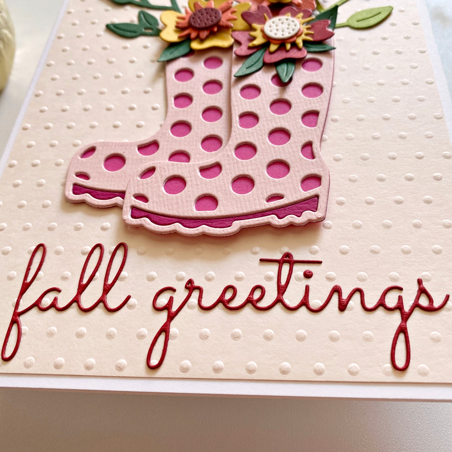 Fall Floral Die Set