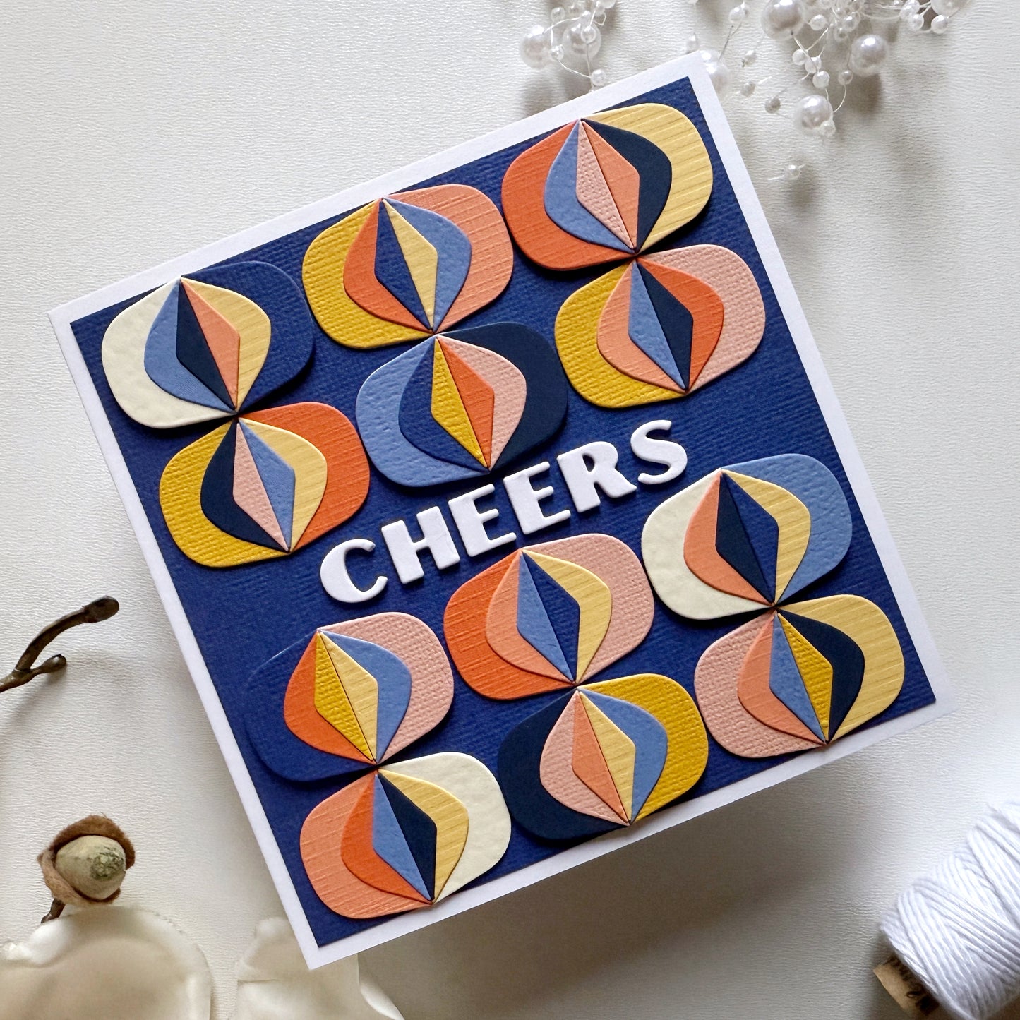 Retro Border Die Set