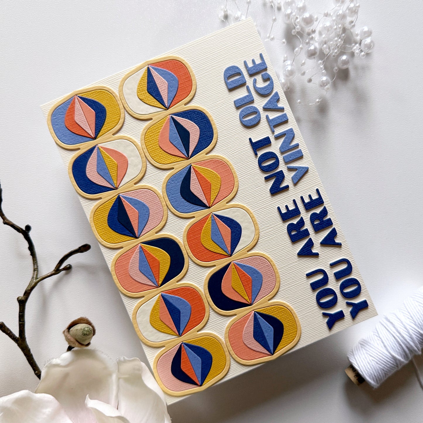 Retro Border Die Set