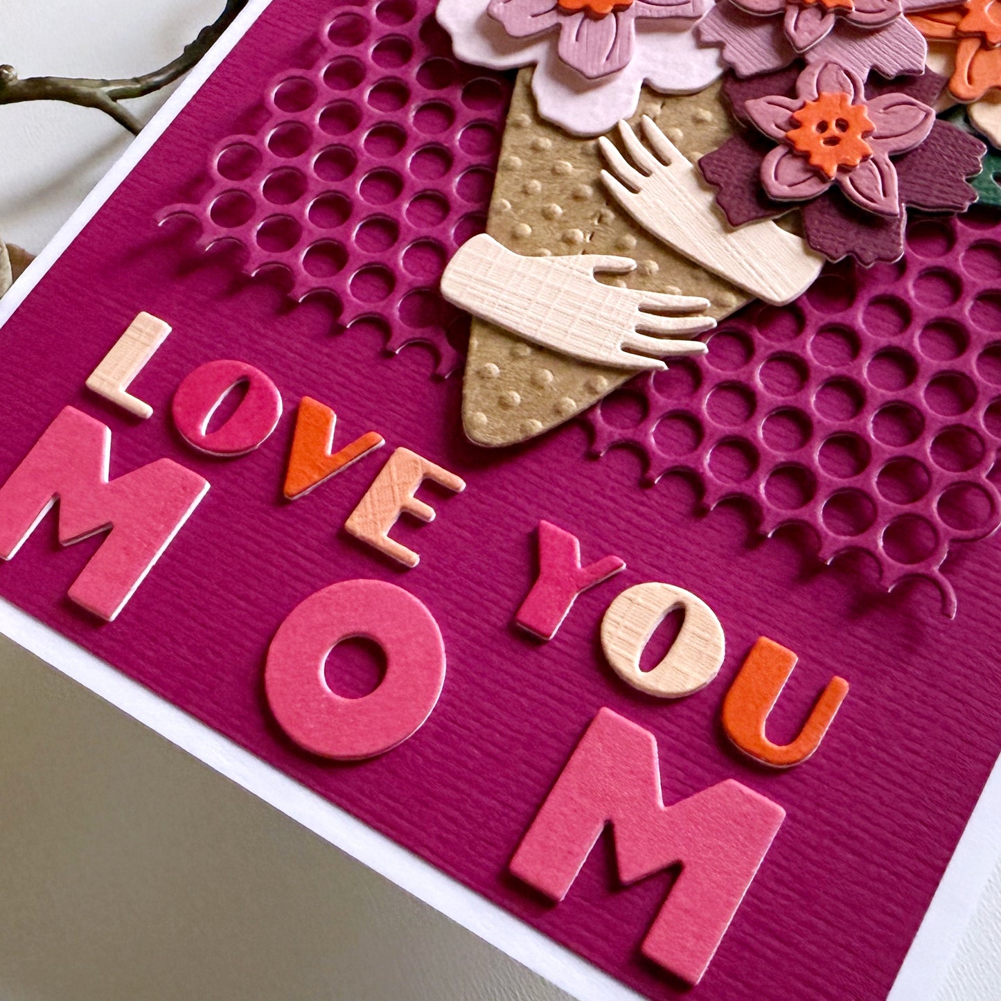 Mini Polka Dot Background 4x5.3" Cover Plate