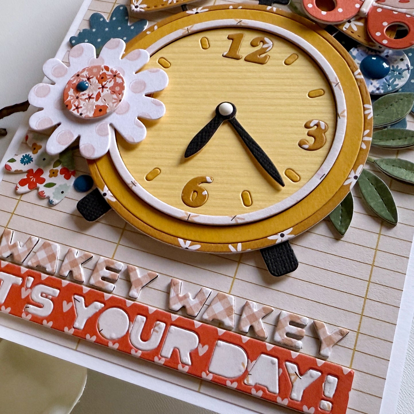 Retro Alarm Clock Die Set