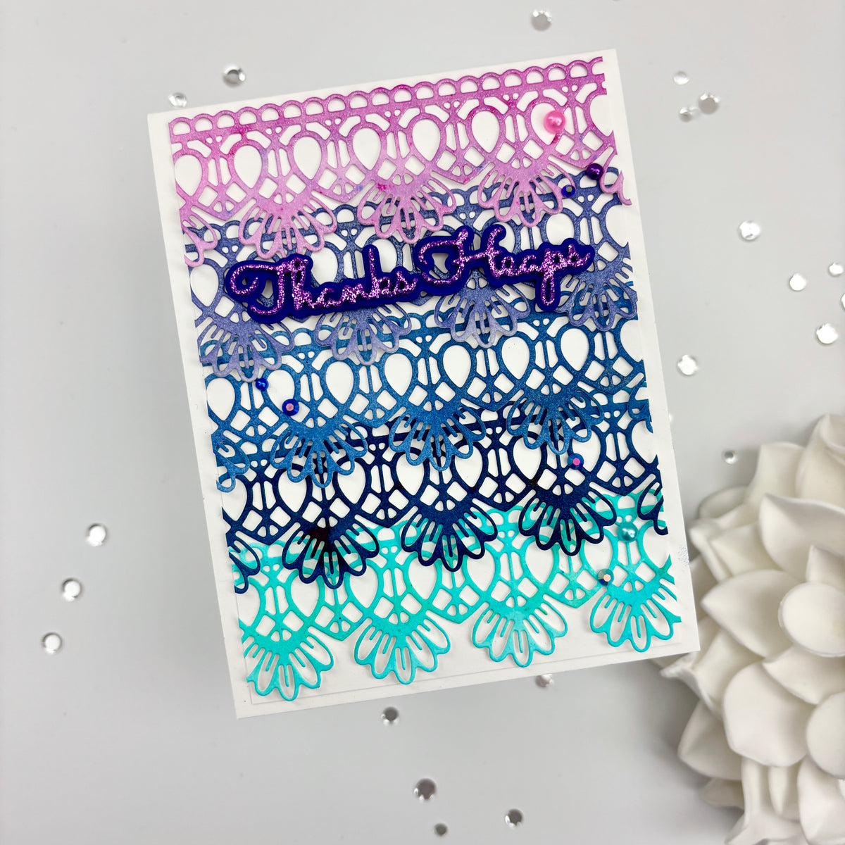 Slimline Lace Borders Die Set – A Pocket Full of Happiness