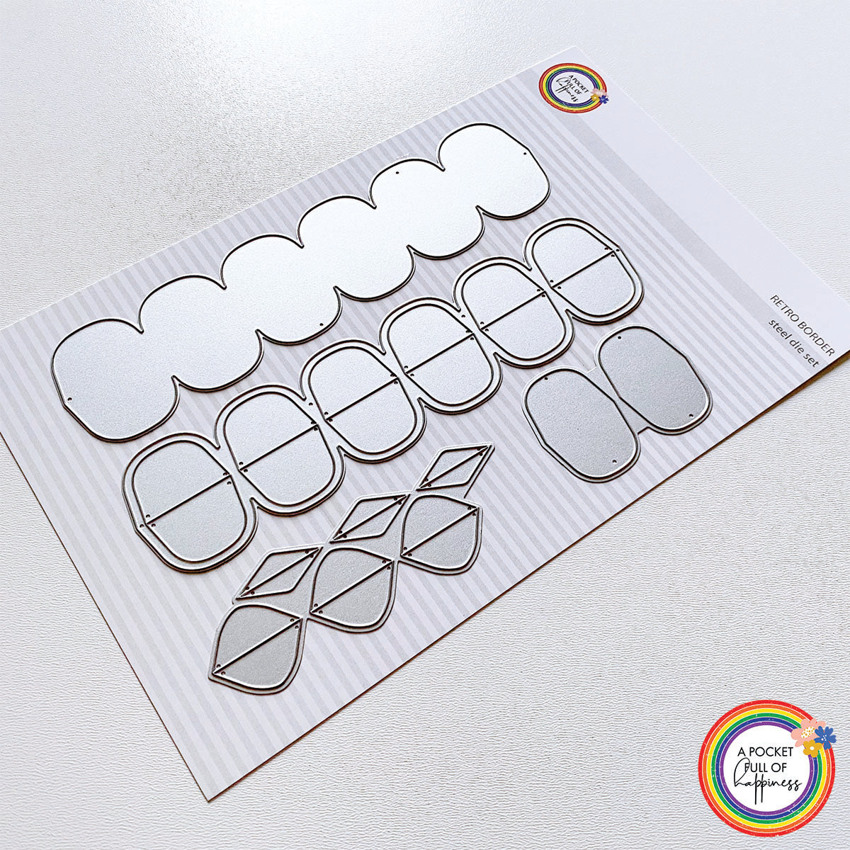 Retro Border Die Set