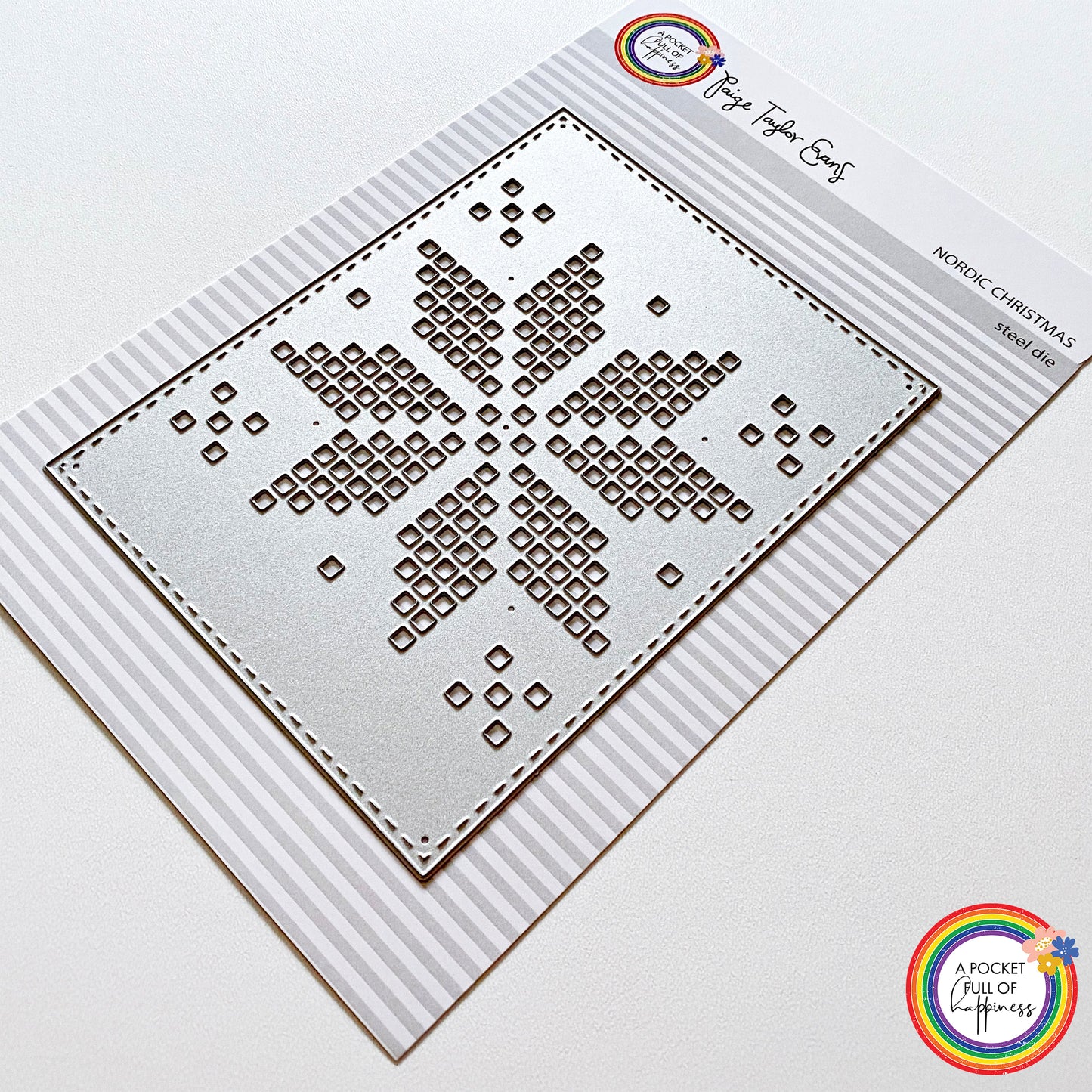 Nordic Christmas A2 Cover Plate by Paige Taylor Evans